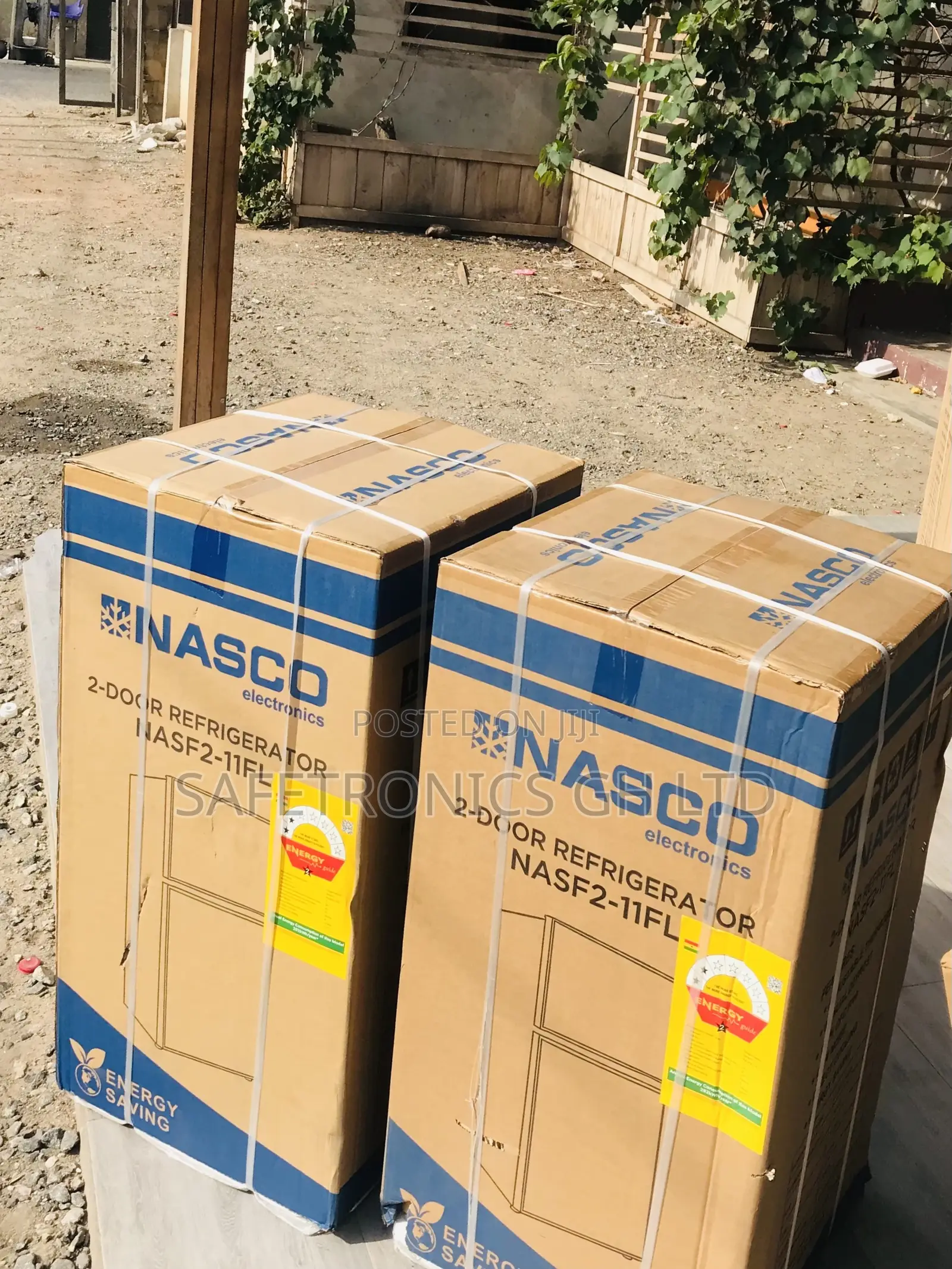 Nasco Lockable 90l 2 Doors Top Freezer Nasf2-11fl Fridge