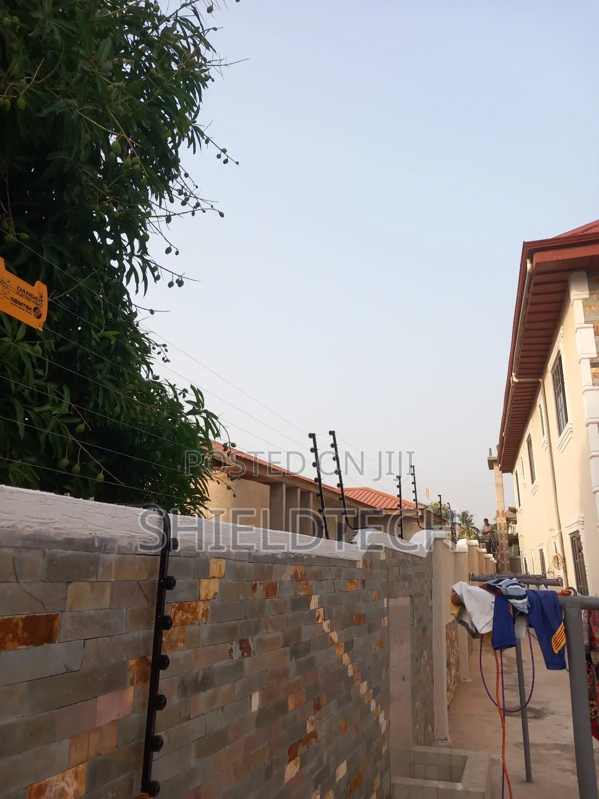 Electric Security Fence Installation