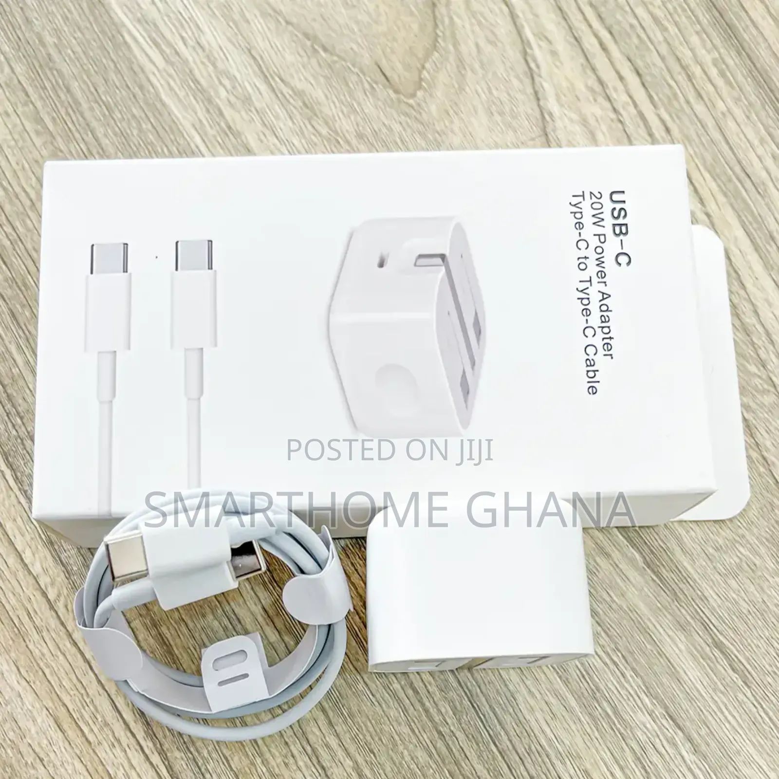 20w Usb-C Fast Charger With Type-C to Type-C Cable