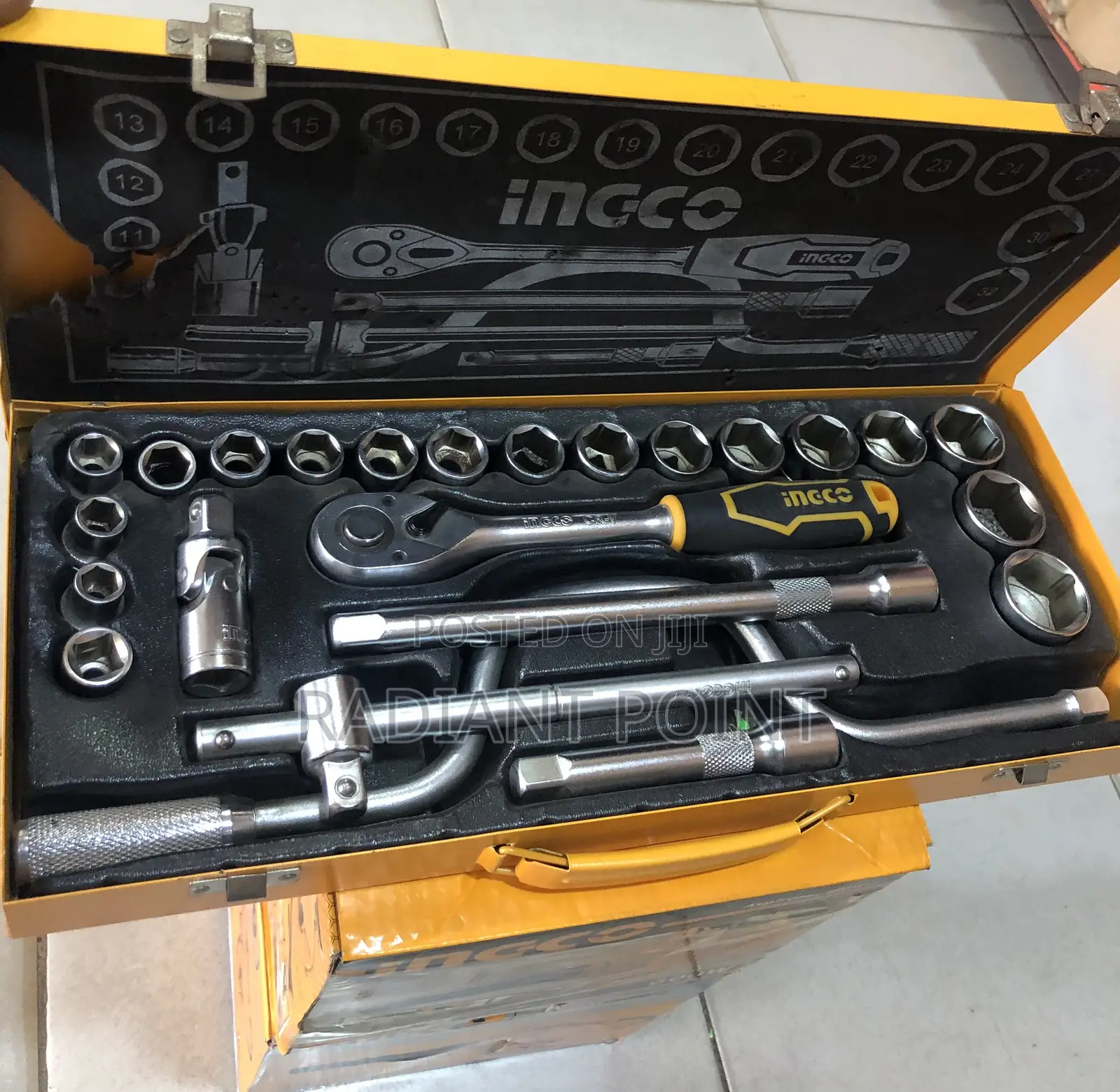 Ingco 24pcs (1/2”) Socket Set