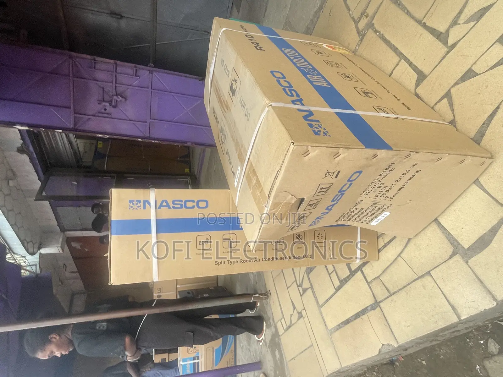 Nasco 2.0hp Split Ac R410 Gas With Adjustable Fan Speed