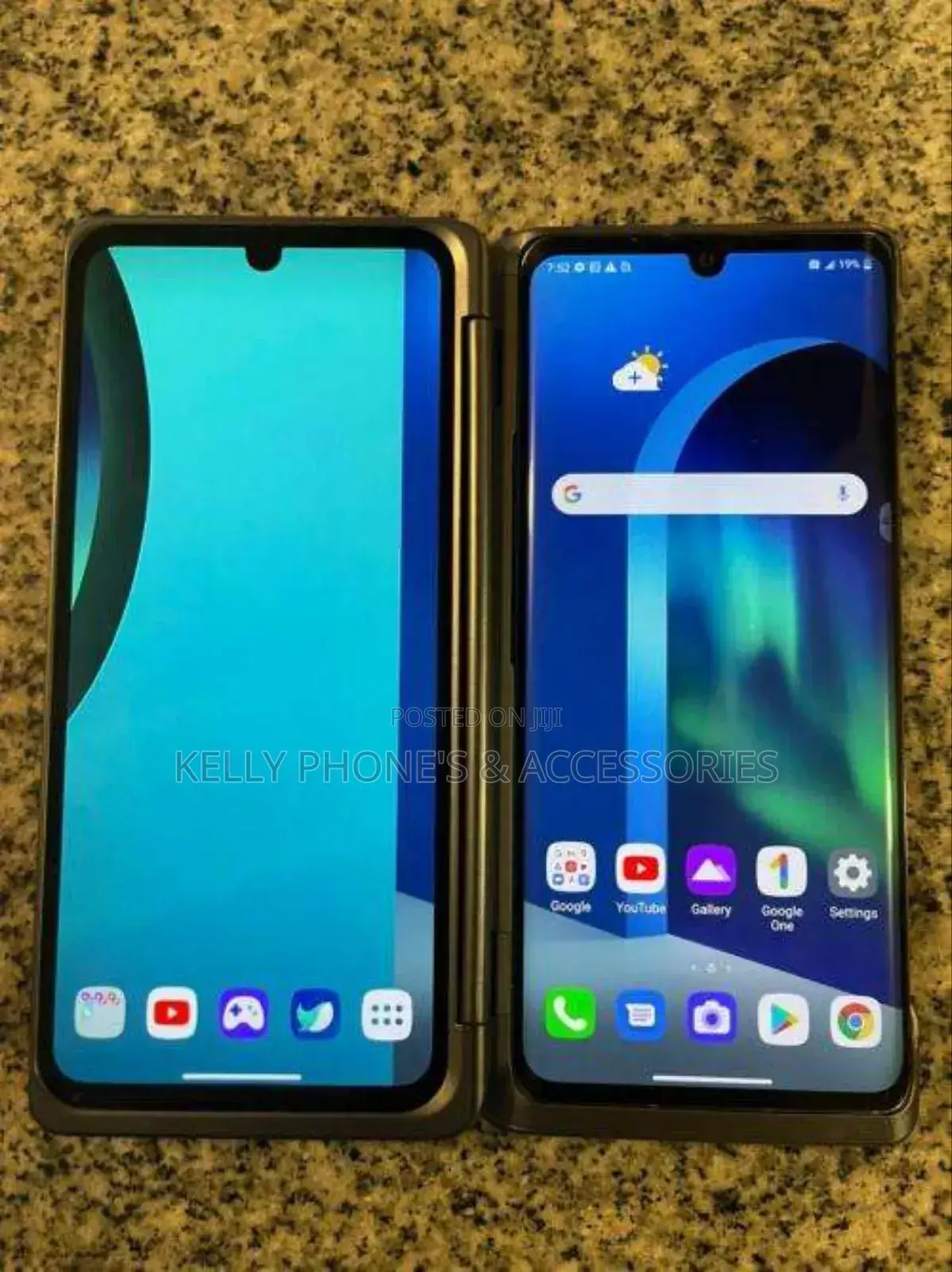 New LG Velvet 128 GB Black