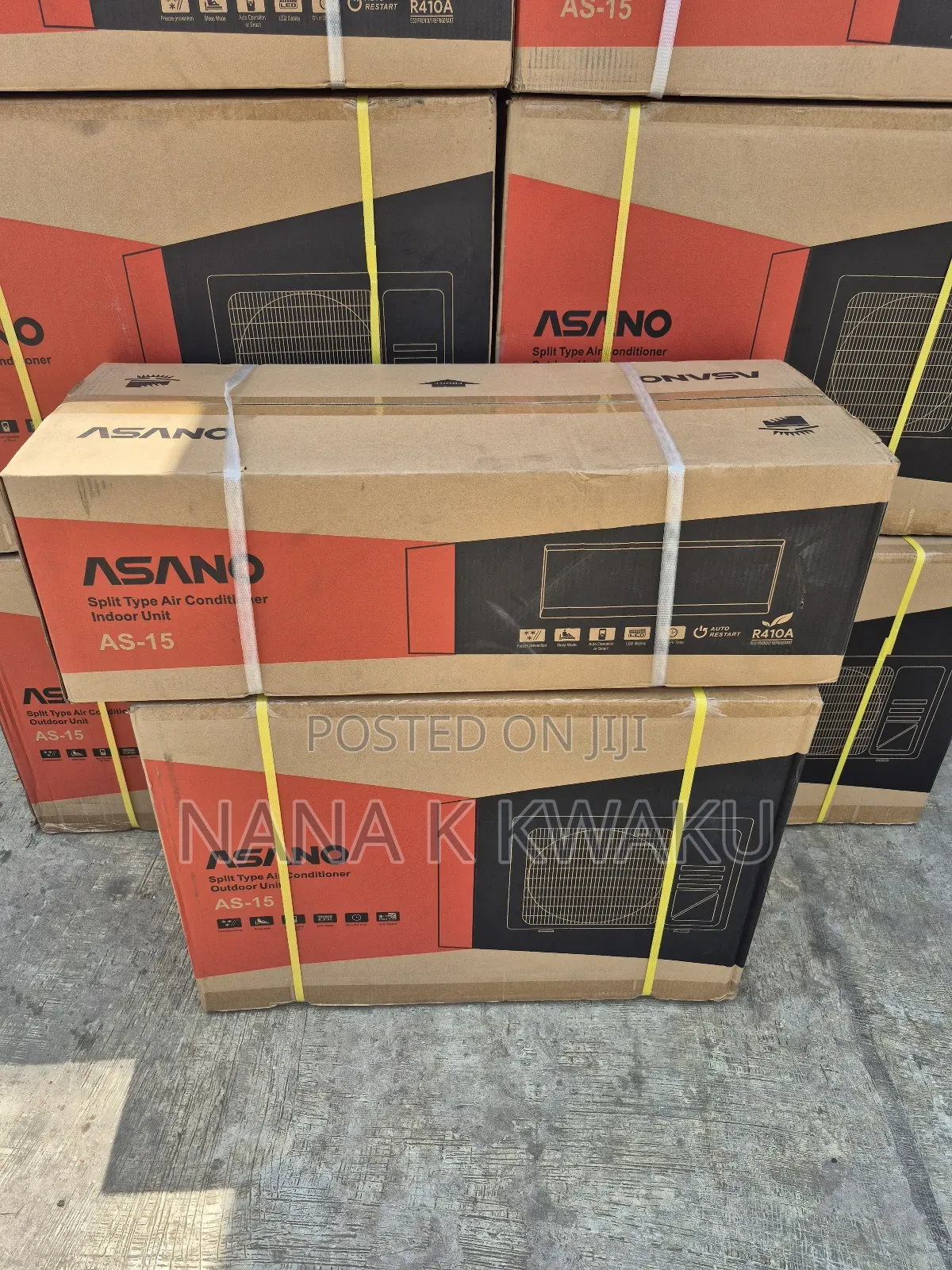 R410 Asano_1.5hp_split Air Condition