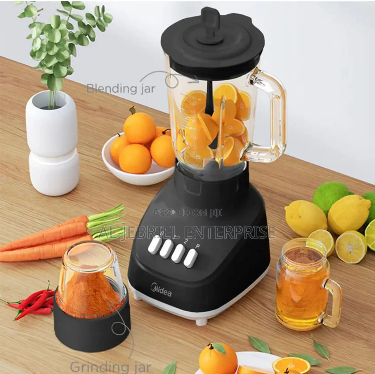Midea 1.0 Liters Blender With Grinder