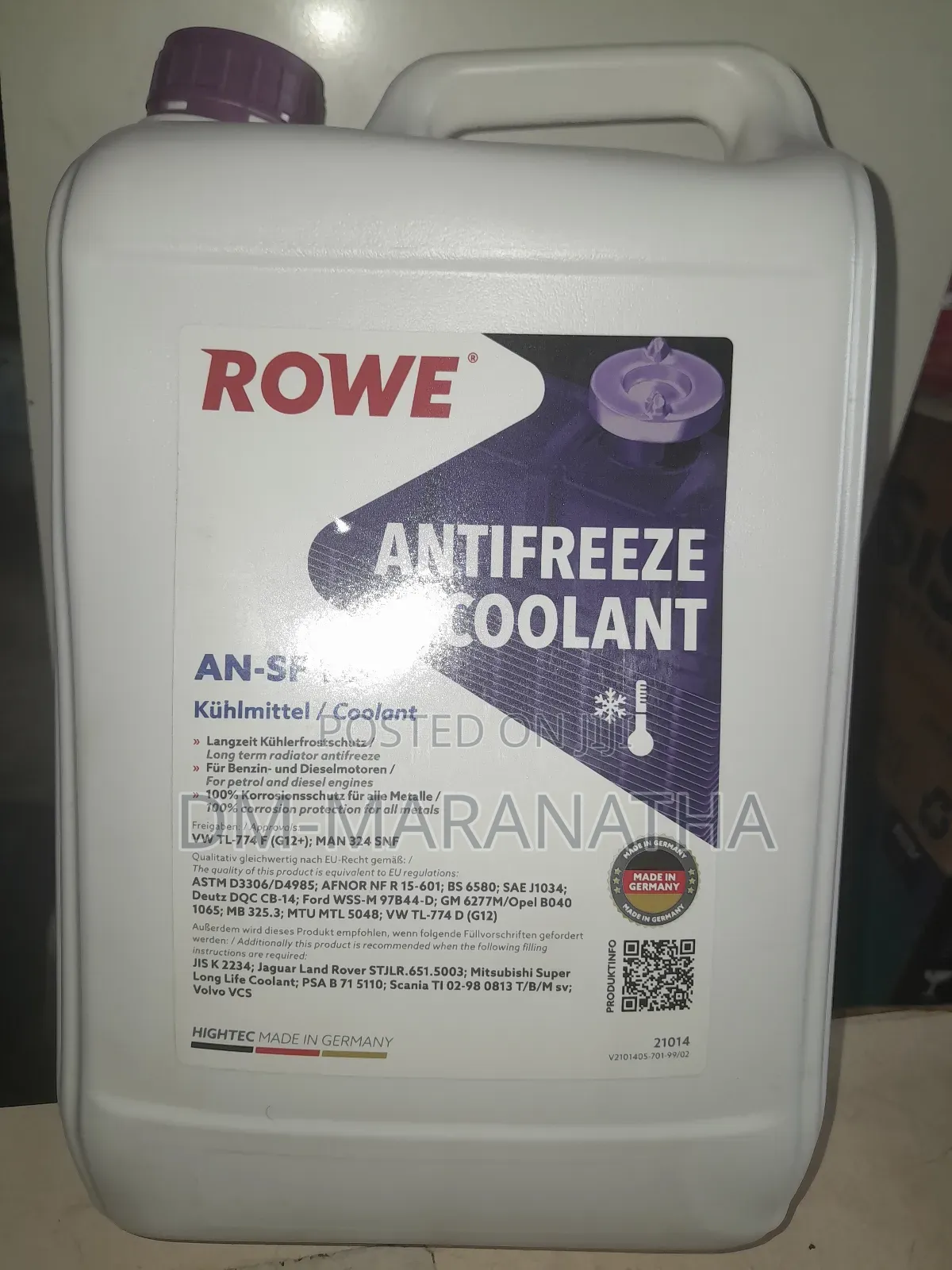 +12 Coolant Antifreeze Concentrate