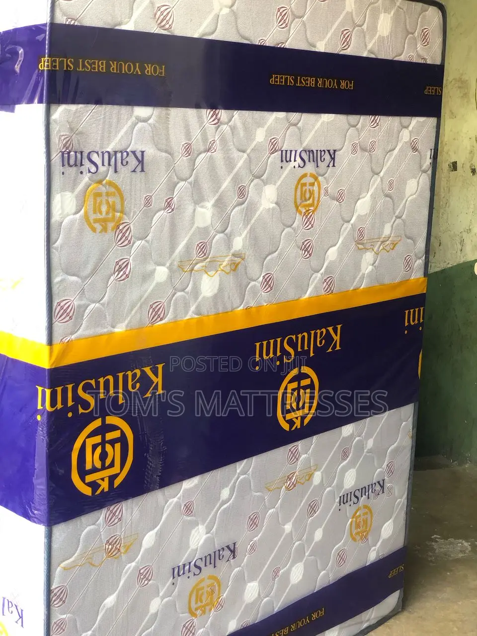 12 Inches Orthopedic Raw Double Mattress