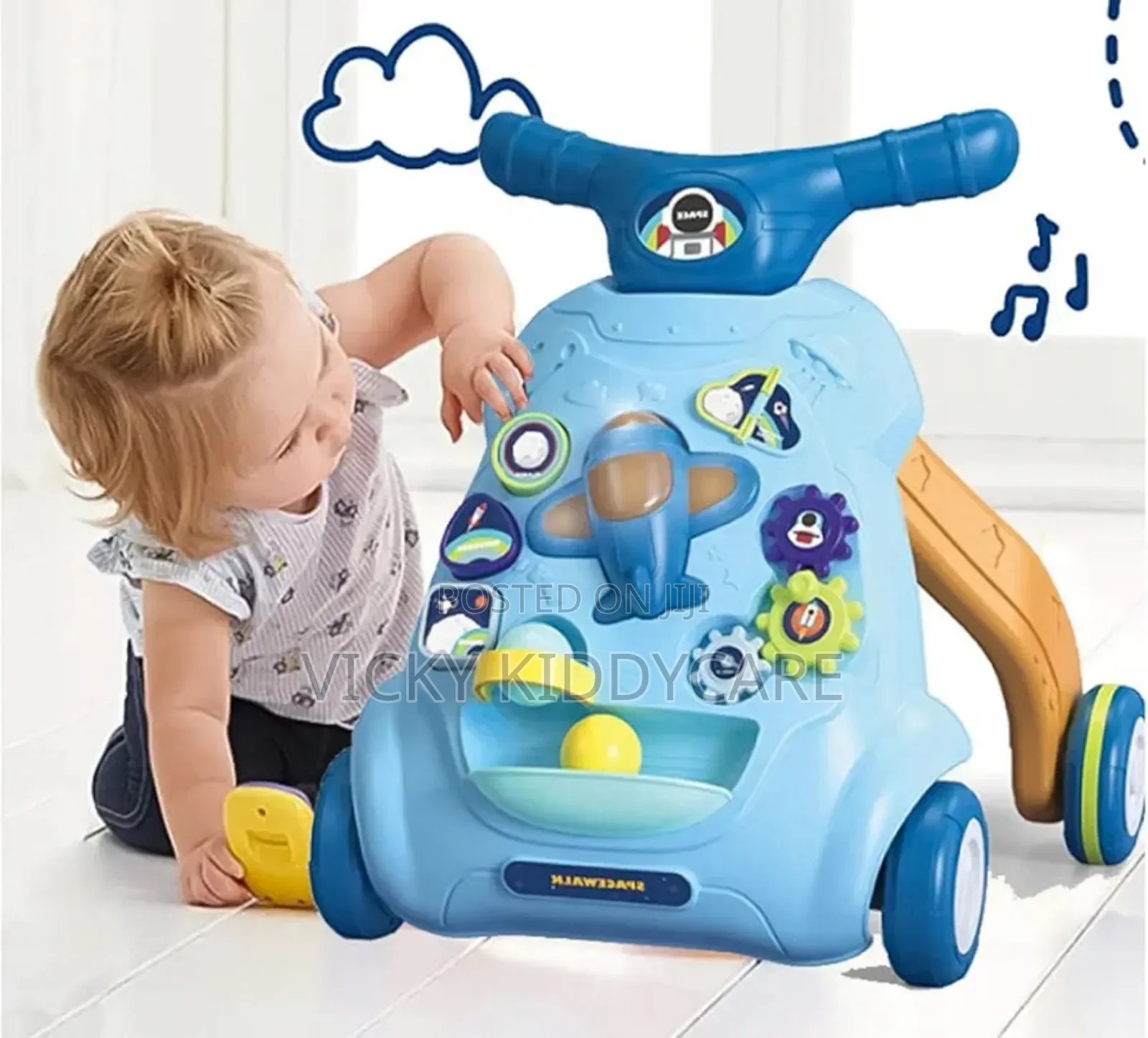 Baby Push Walker Spacing Walking Car