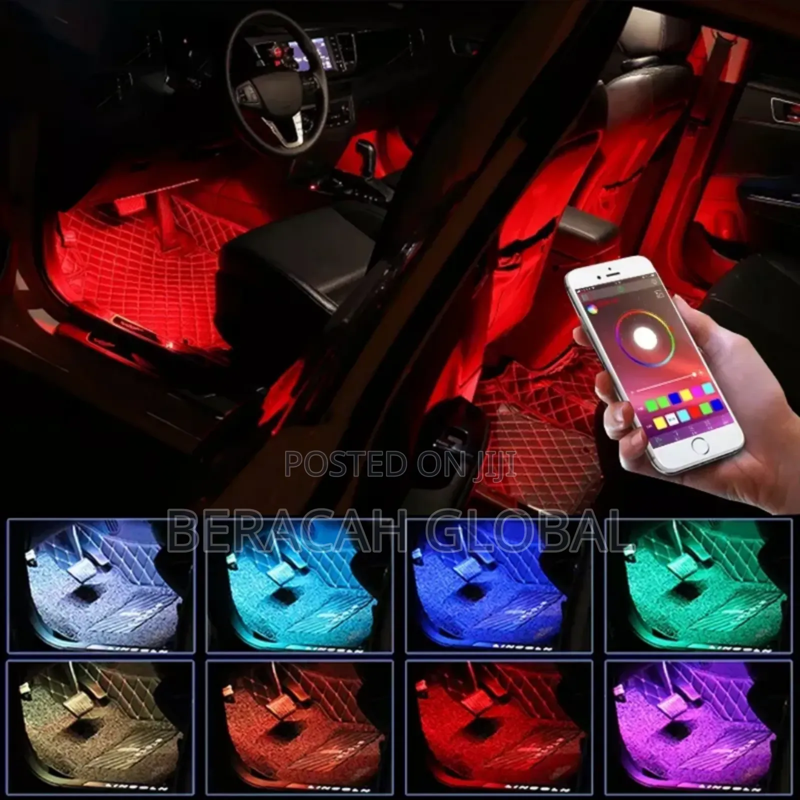Car Floor Led Ambient Interior Light ( Floor Only)