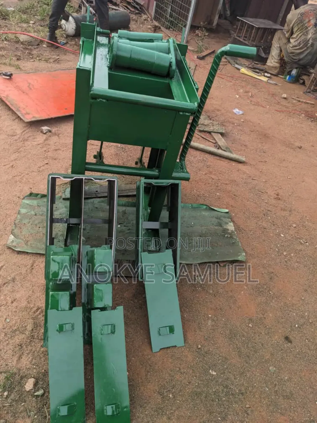 Concrete Manual Block Machine