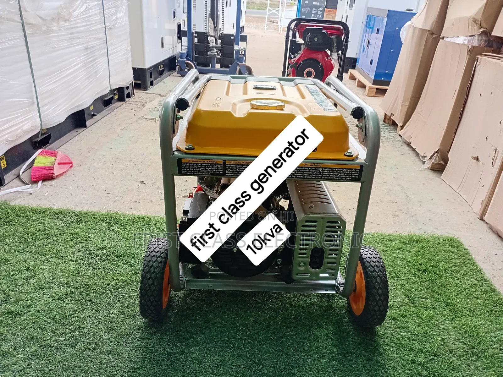 Portable 10kva Petrol Generator for Outdoor Activities