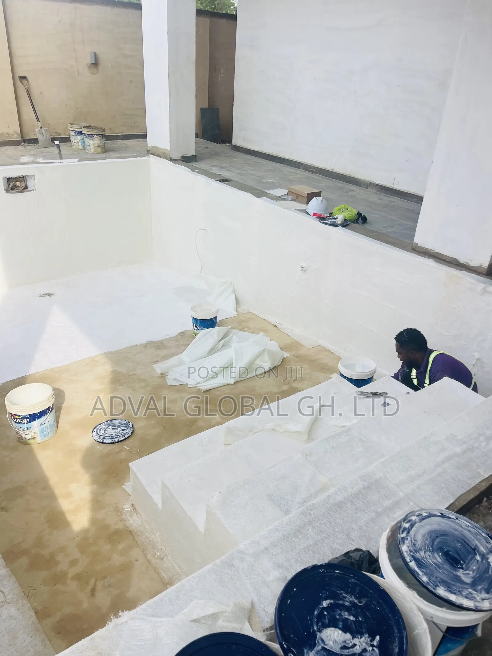 Swimming Waterproof System (Fibre Glass)
