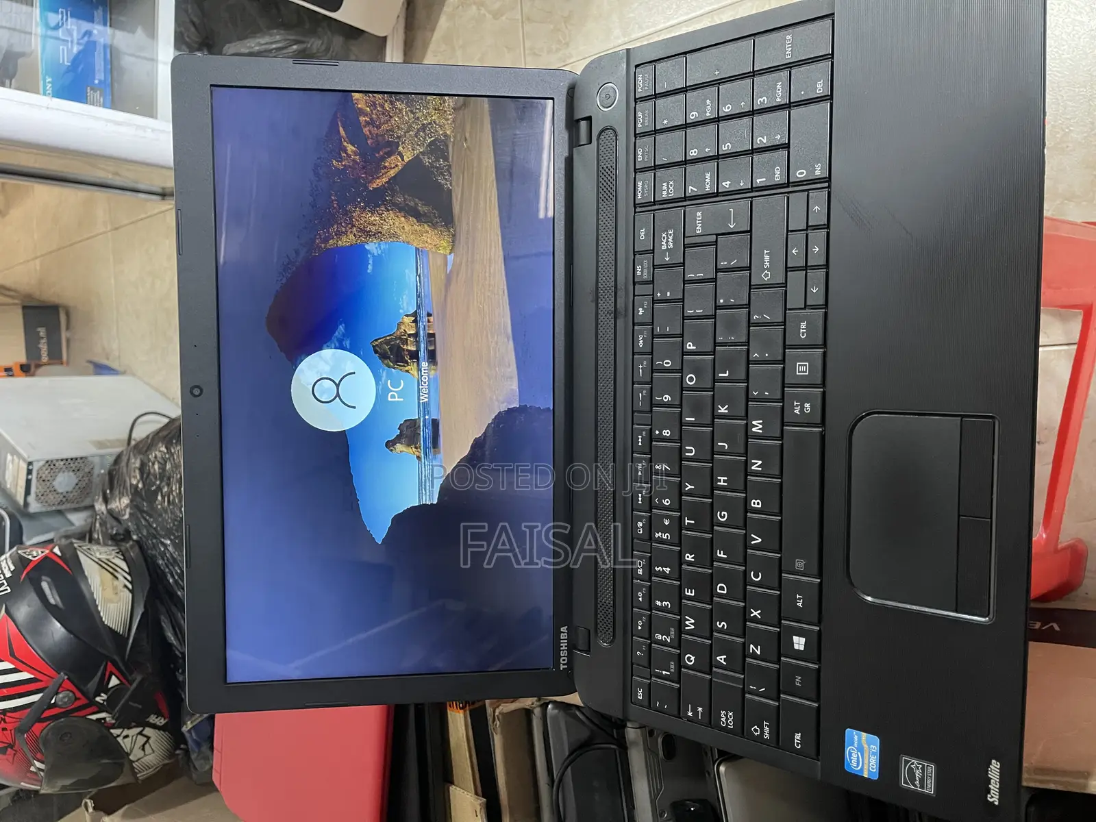 Laptop Toshiba Satellite C50A 4GB Intel Core I3 HDD 500GB