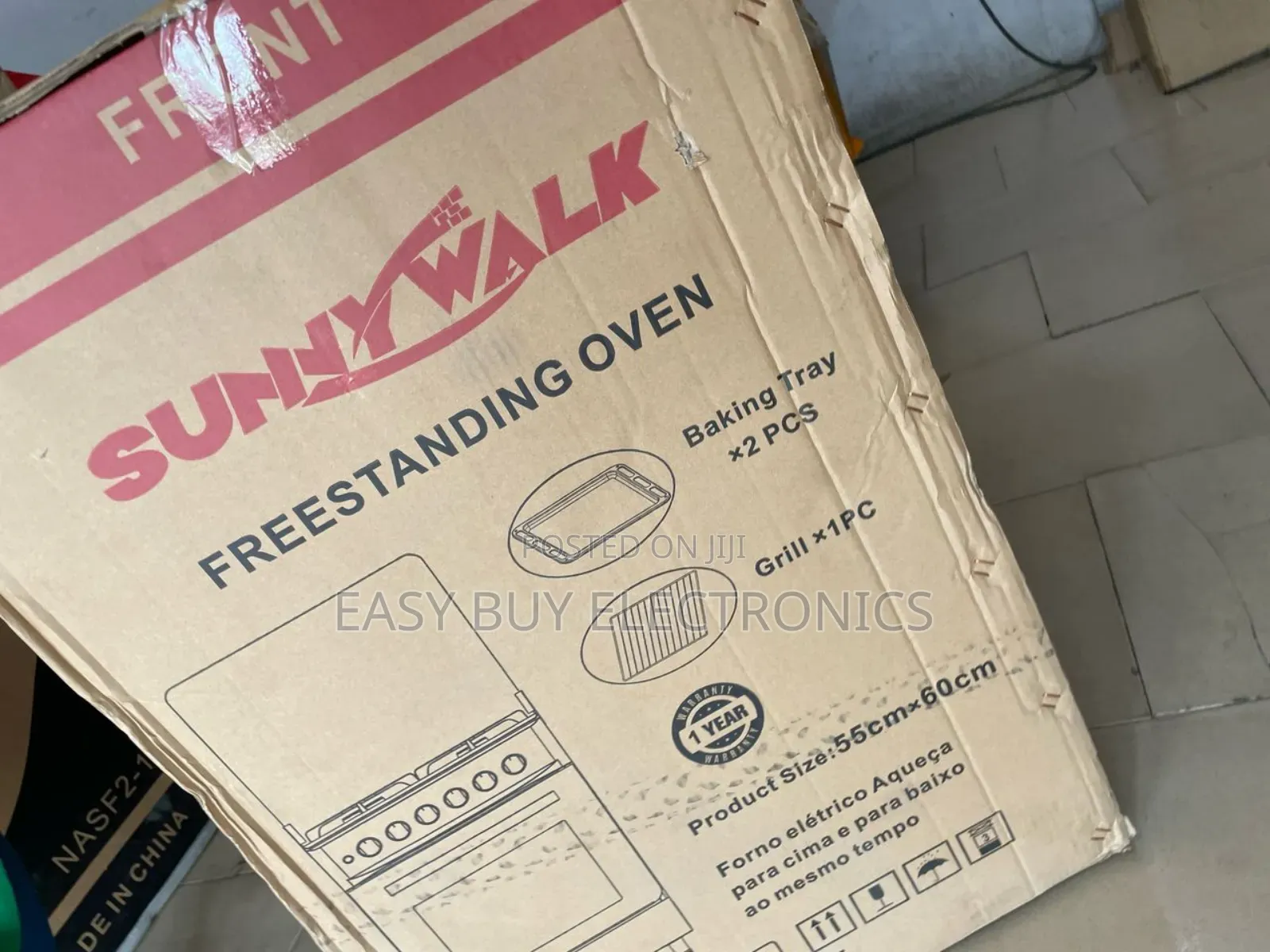 Sunny Walk Stainless Freestanding Gas Burner