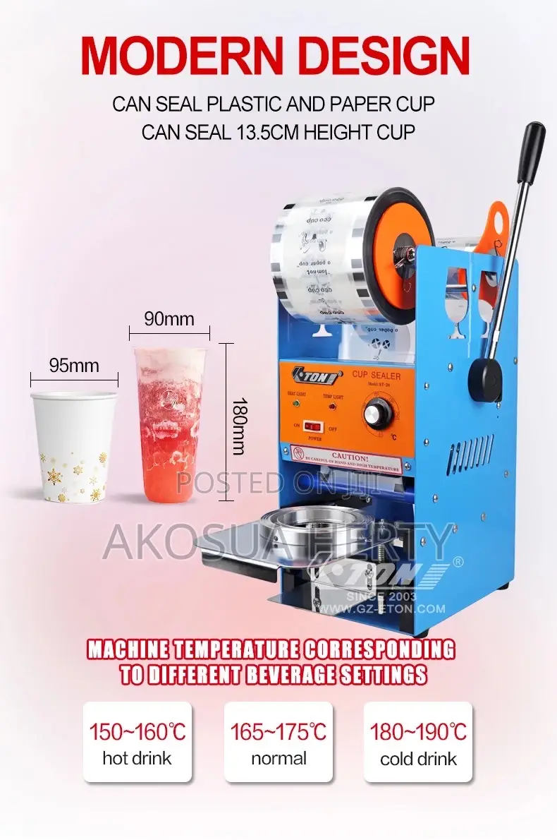 Cup Sealer Machine