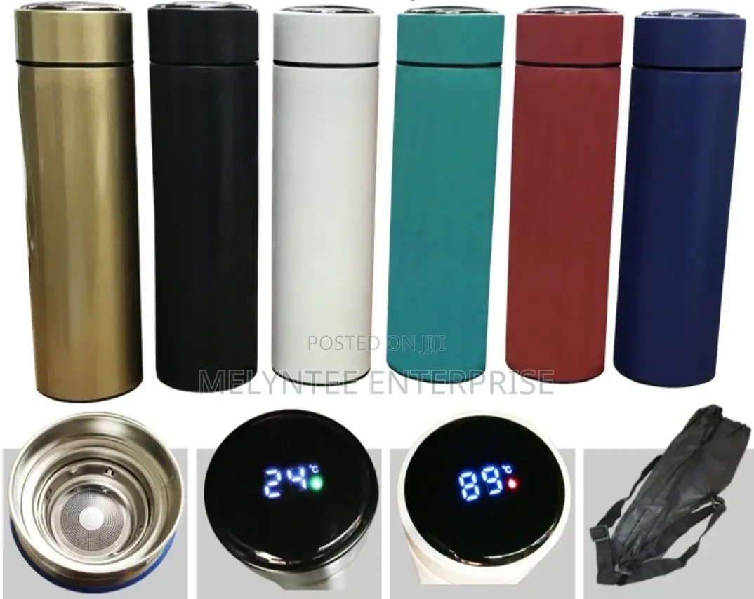 Temperature Flask With Led Light 500 Ml