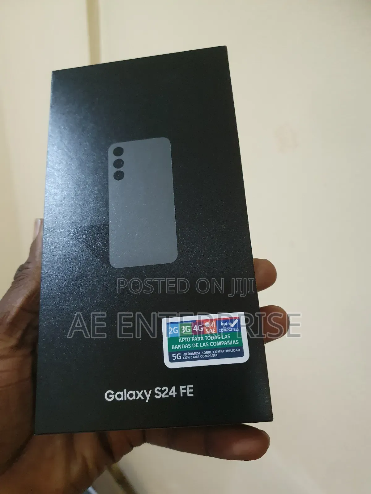 New Samsung Galaxy S24 FE 256 GB Black