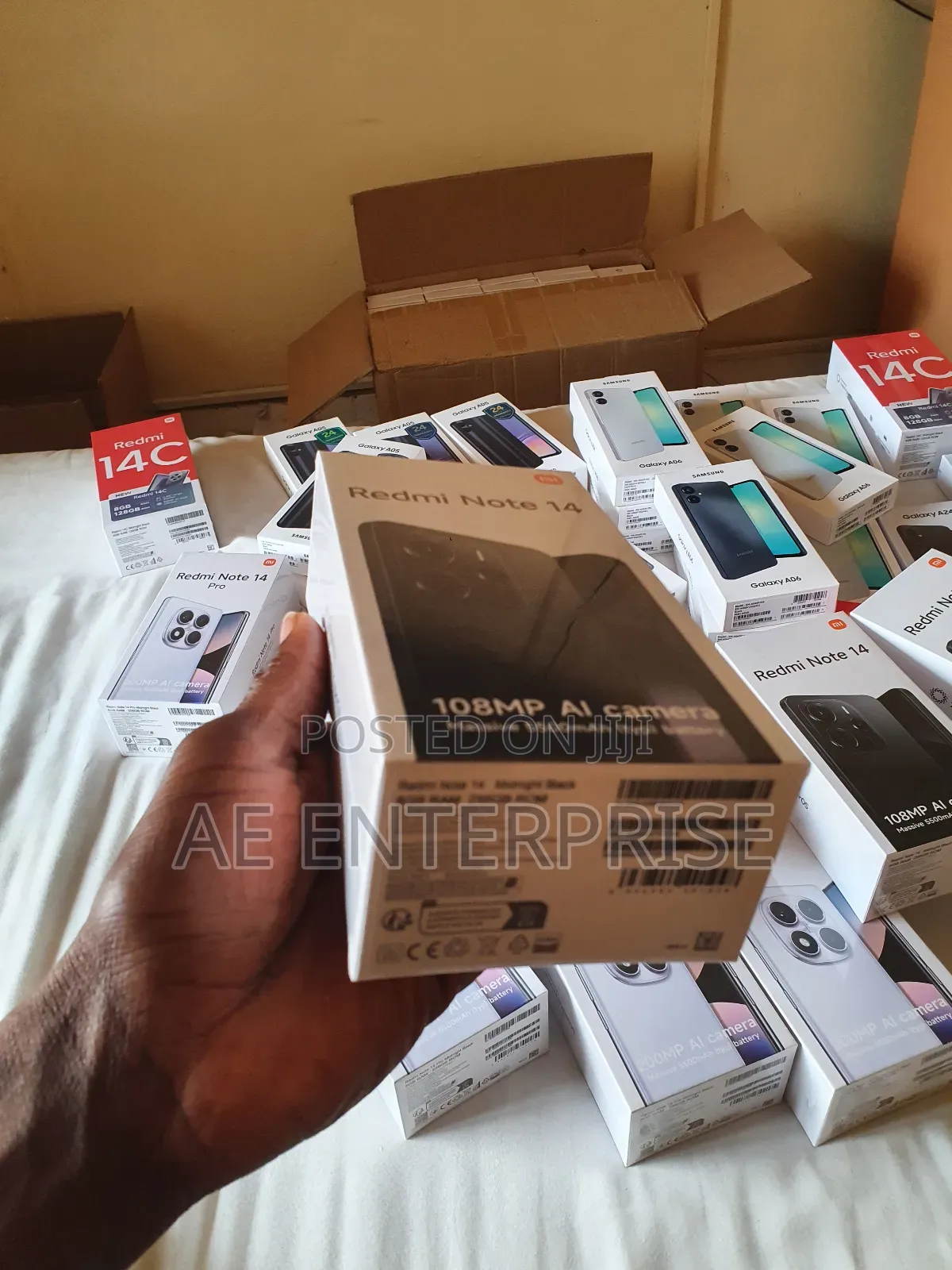 New Xiaomi Redmi Note 14 4G 256 GB Black