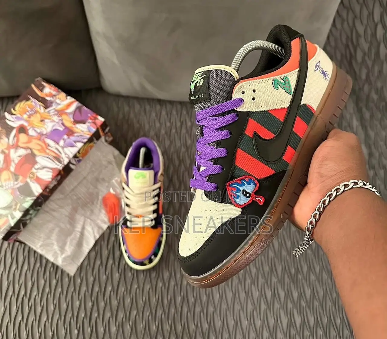 Nike Sb Dunk X Halloween Custom