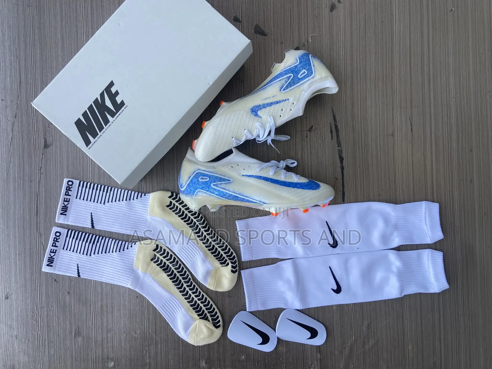 Original Football Boot , Grip Socks, Cut Hose And Guard