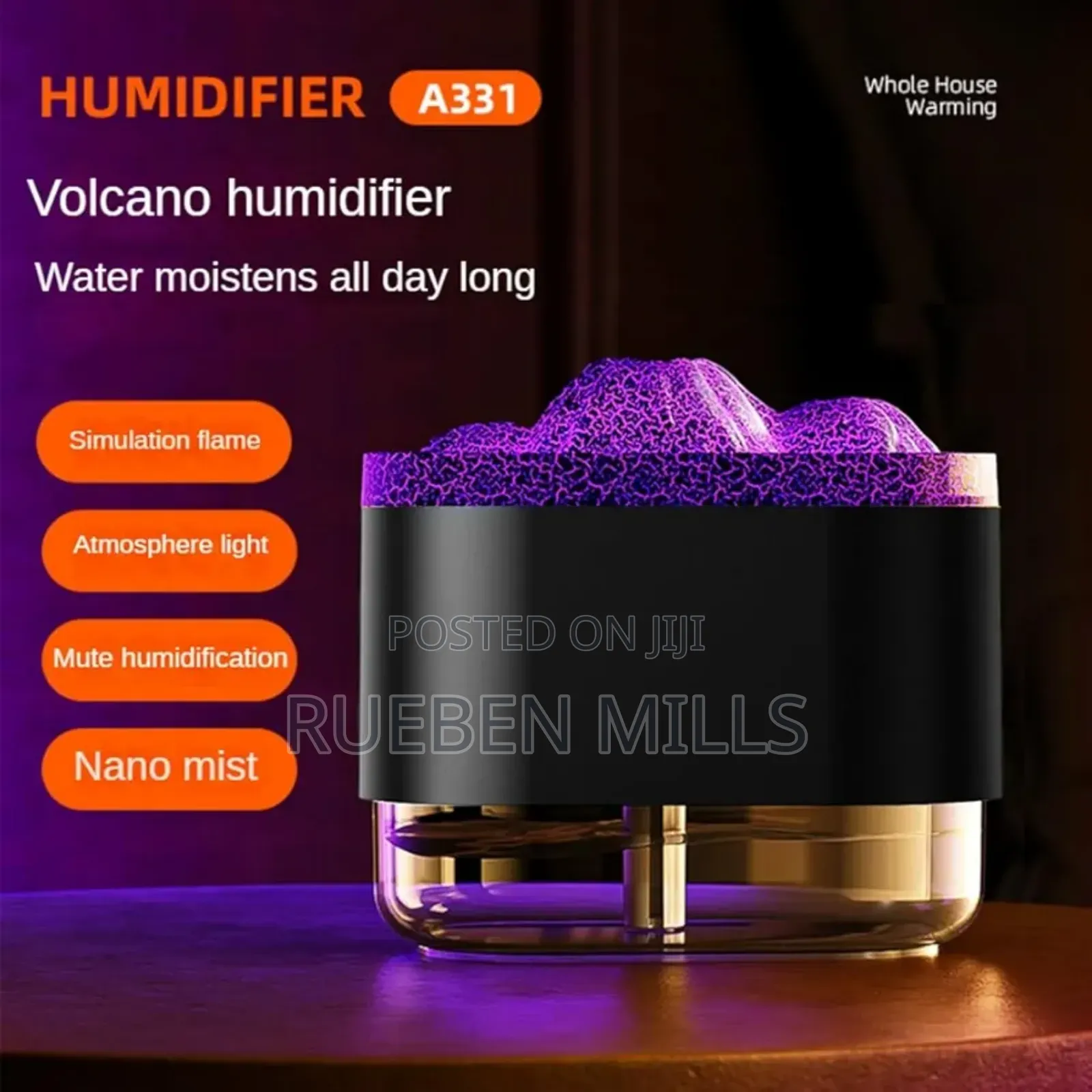 Nanoscale Atomization Deep Moisturizing 300ml A331 Diffuser