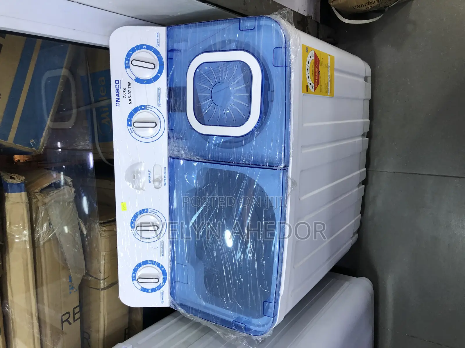 Very Affordable Nasco Twin Top Washing Machine 7kg for Sale