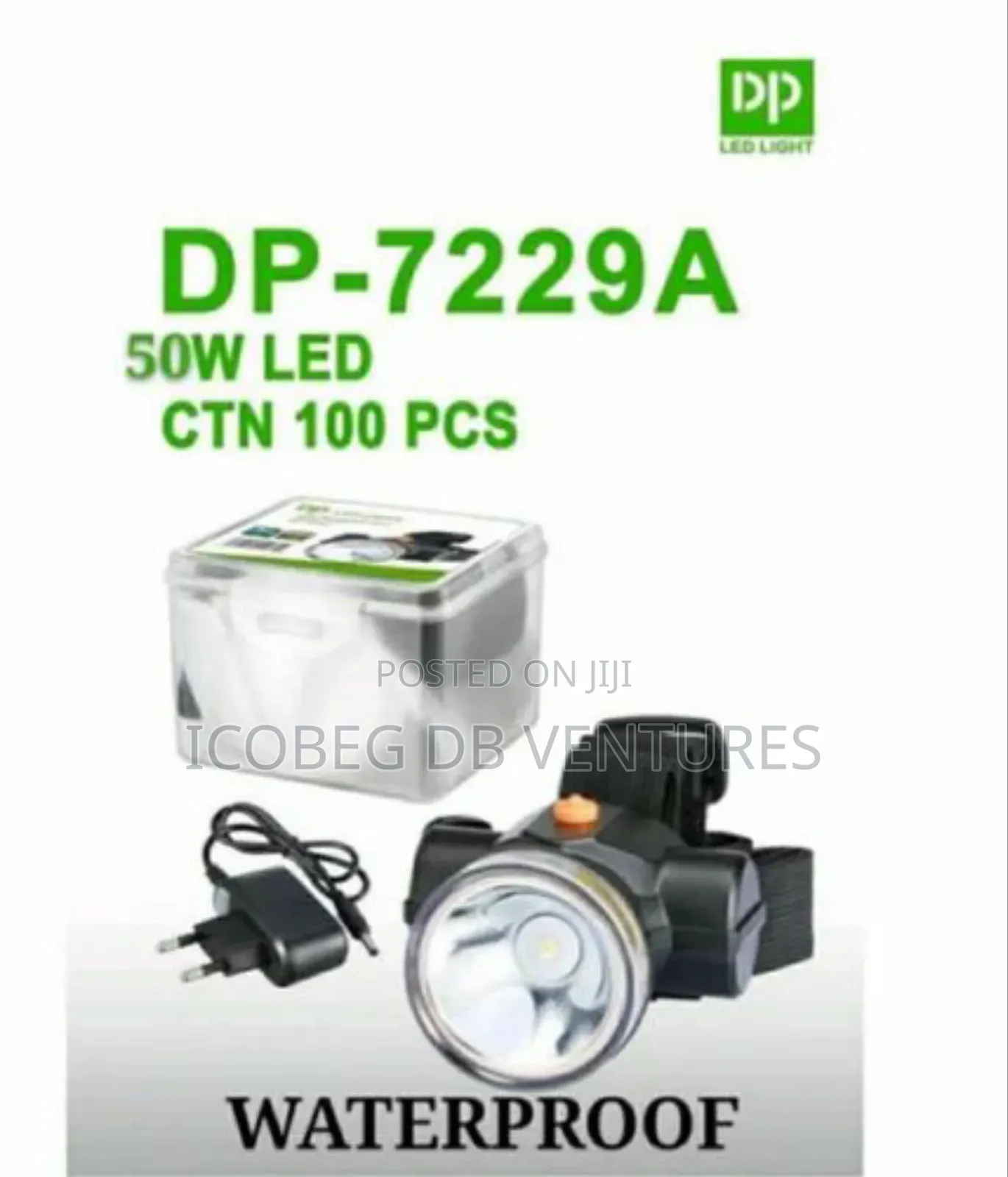 Dp Headlight Led Rechargeable Headlight
