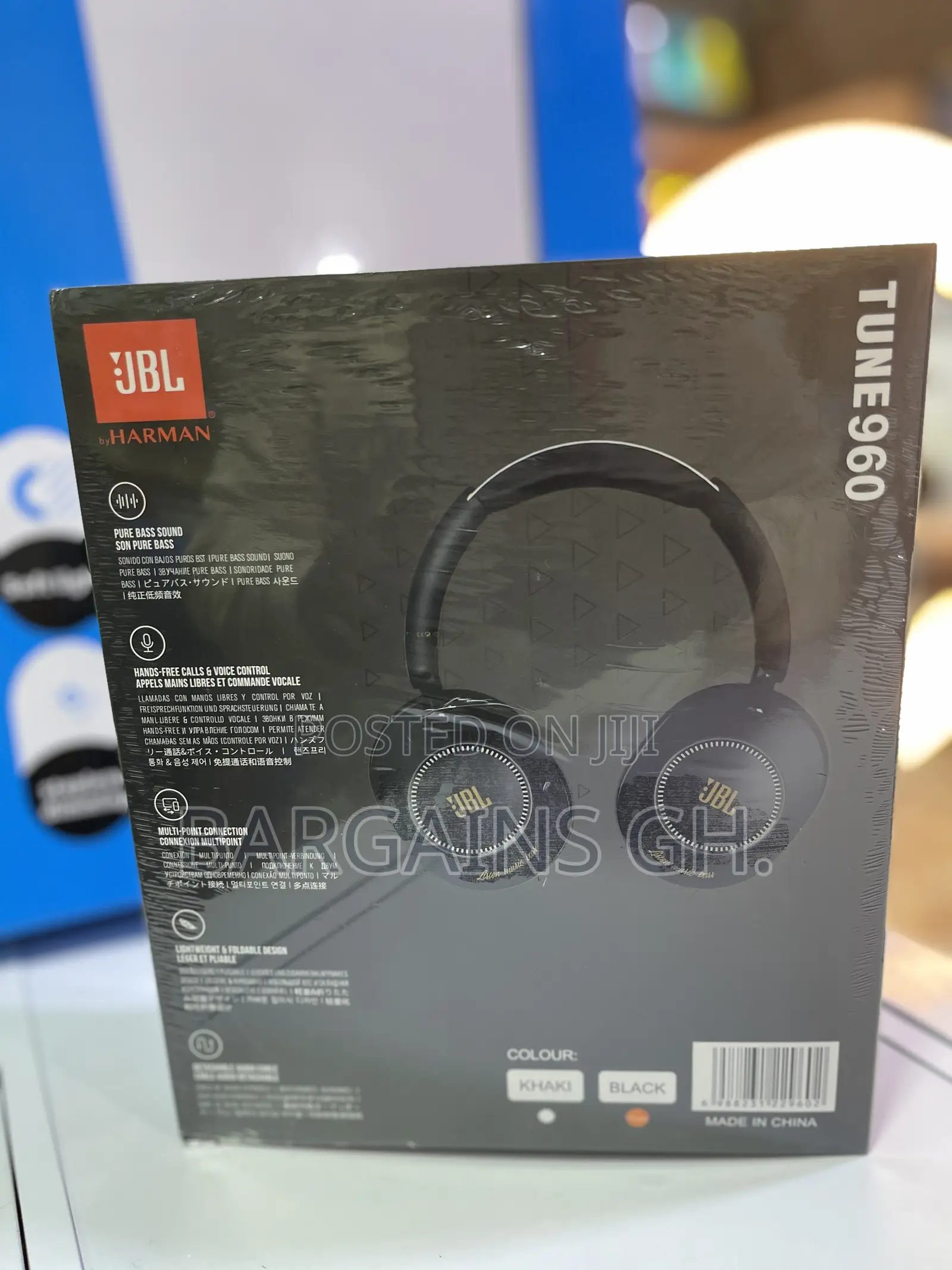 JBL Tune 960 Deep Bass Headphone With Protective Bag