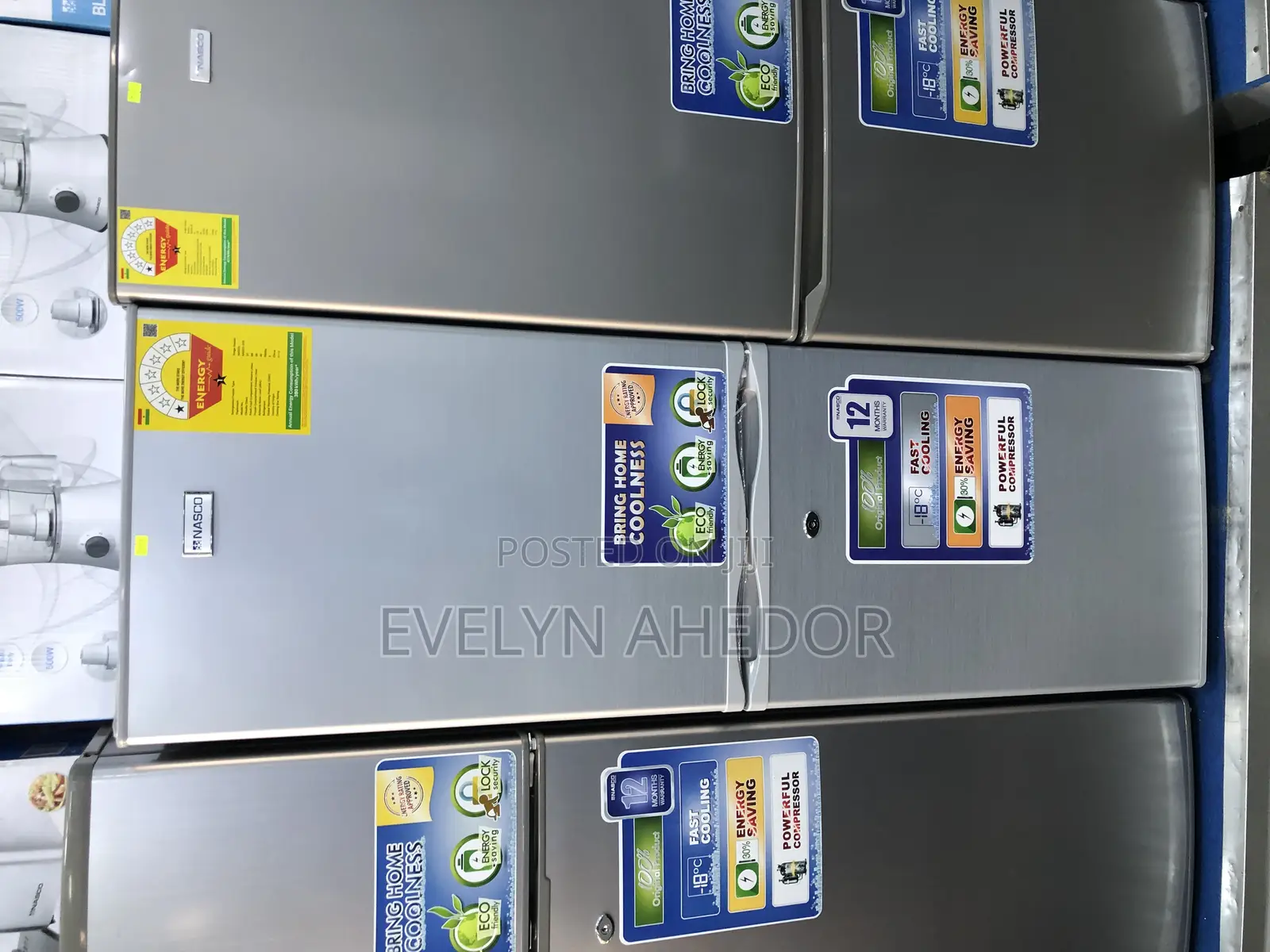 Specious Nasco Bottom Fridge 146 Liters Available
