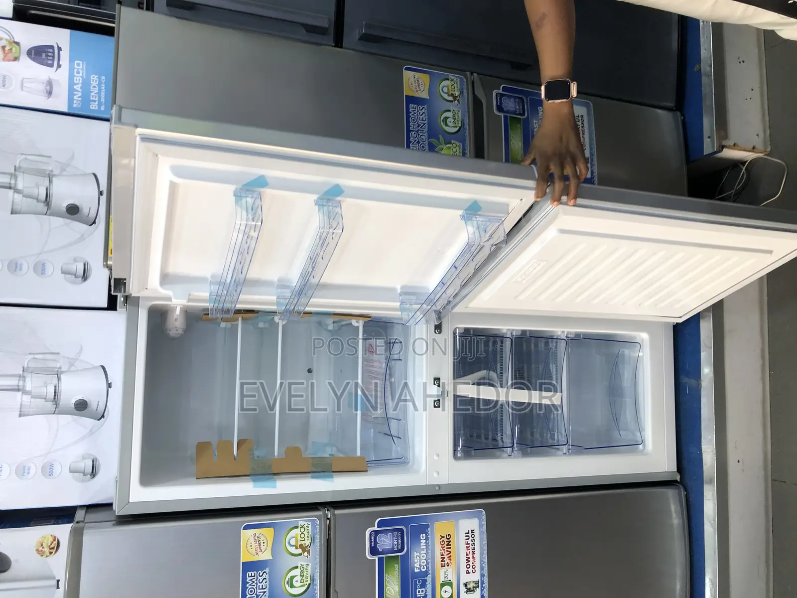 Specious Nasco Bottom Fridge 146 Liters Available