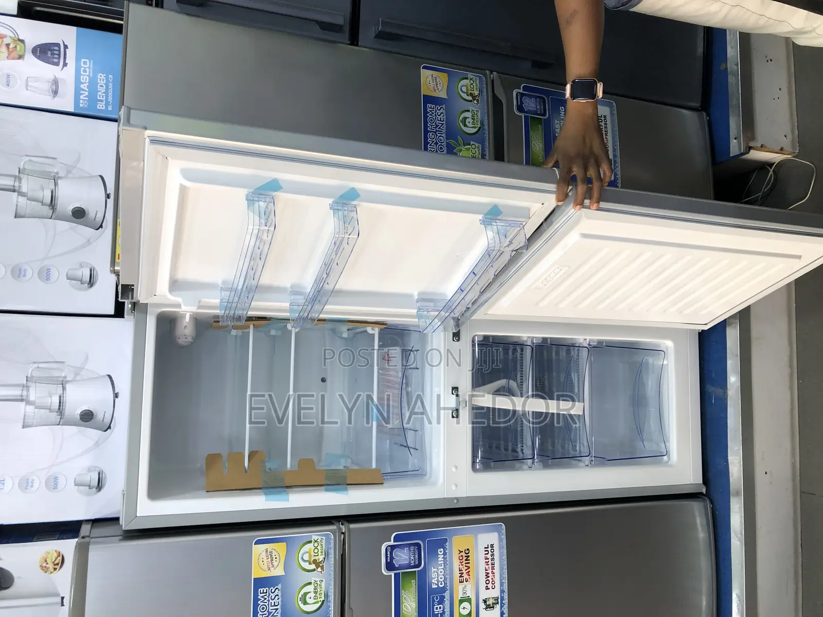Specious Nasco Bottom Fridge 146 Liters Available
