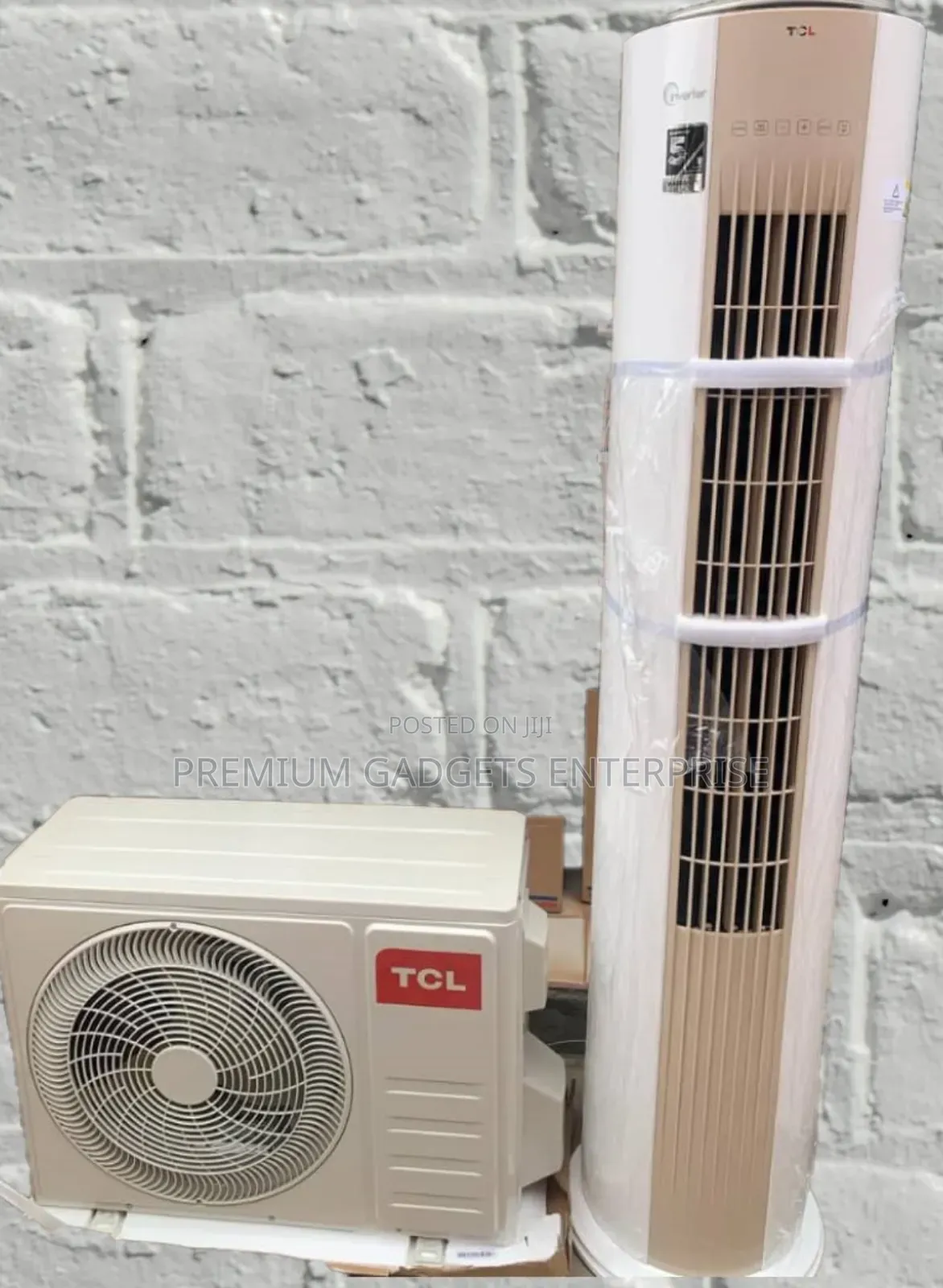 Tcl 2.0hp Round Floor Standing Inverter R32 Air Conditioner
