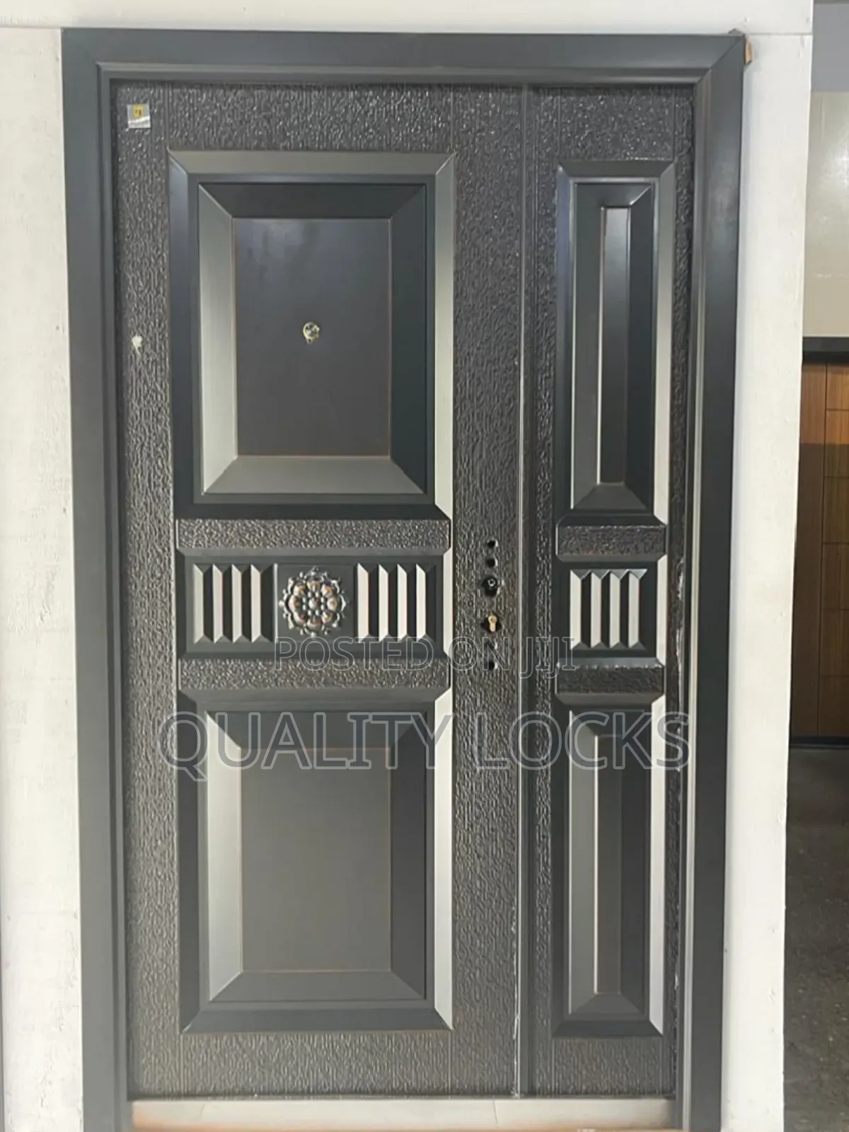Exclusive Anti-Rust Metal Door With Accessories