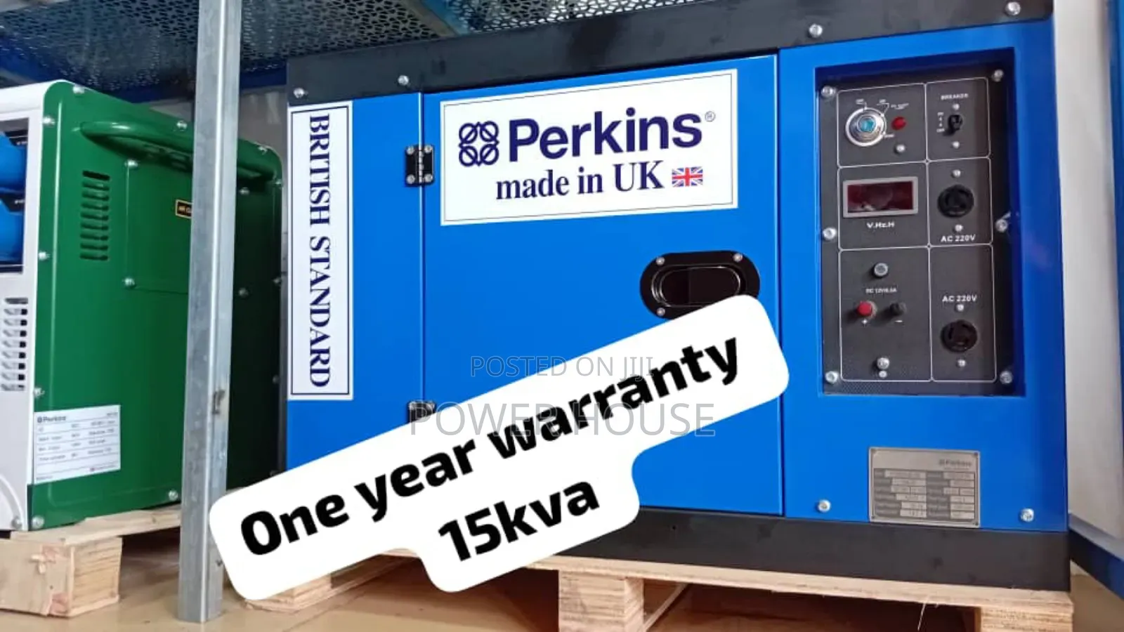 Expanded 15kva Perkins Diesel Silent Generator 15kva Perkins