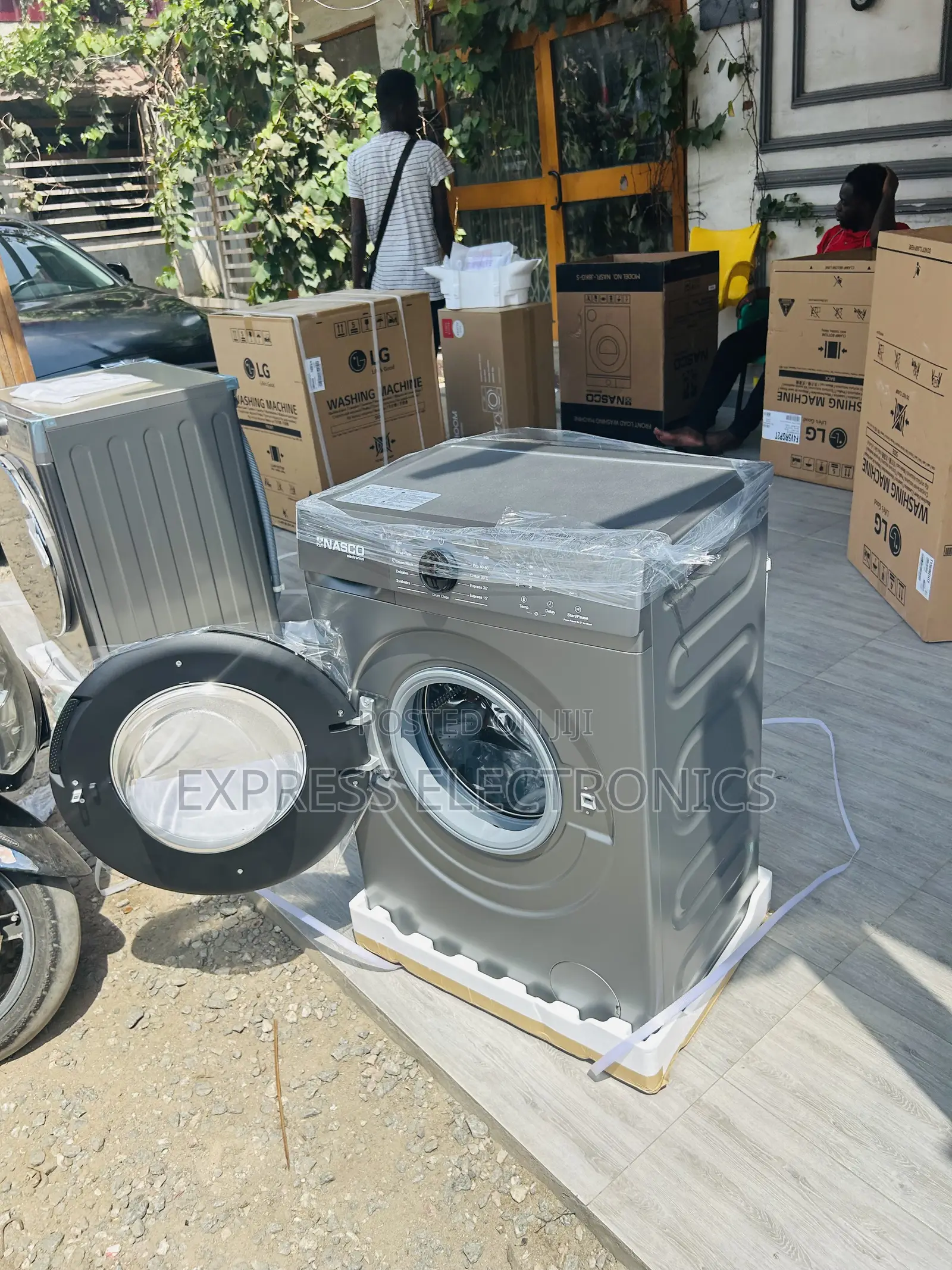 Brand New Grey Inverter Wm Full Auto Nasco 11kg