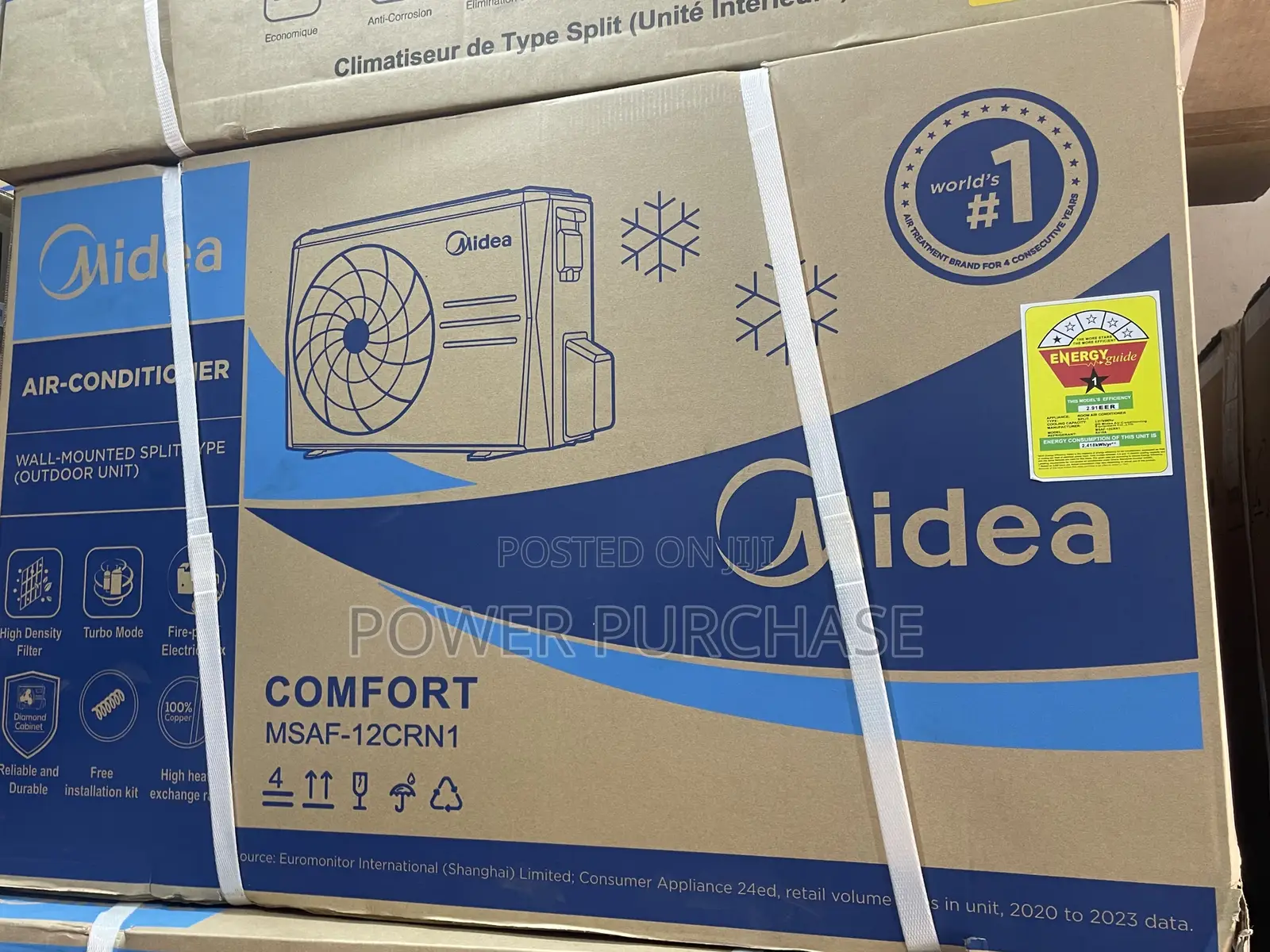 Proper Midea 1.5 Horse Power Air Conditioner