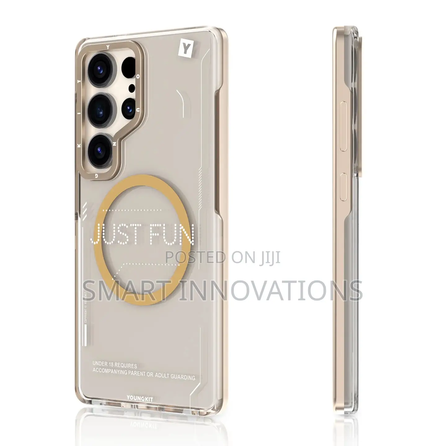 Galaxy S25 Ultra Mecha Series Transparent Case