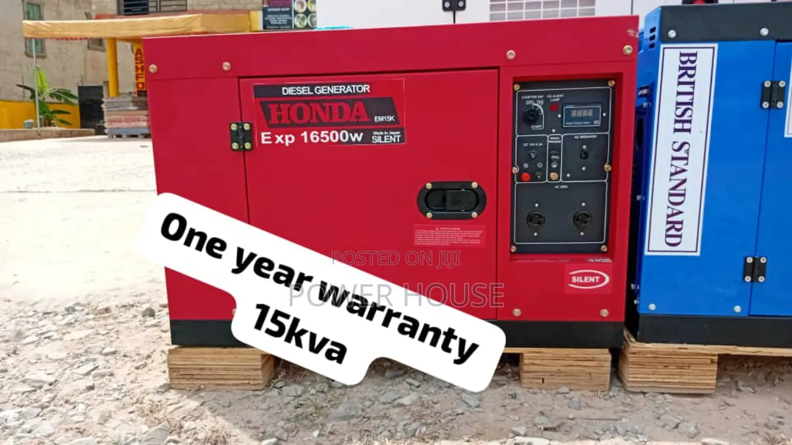 Accomplished 15kva Honda Diesel 16500watts Silent Generator