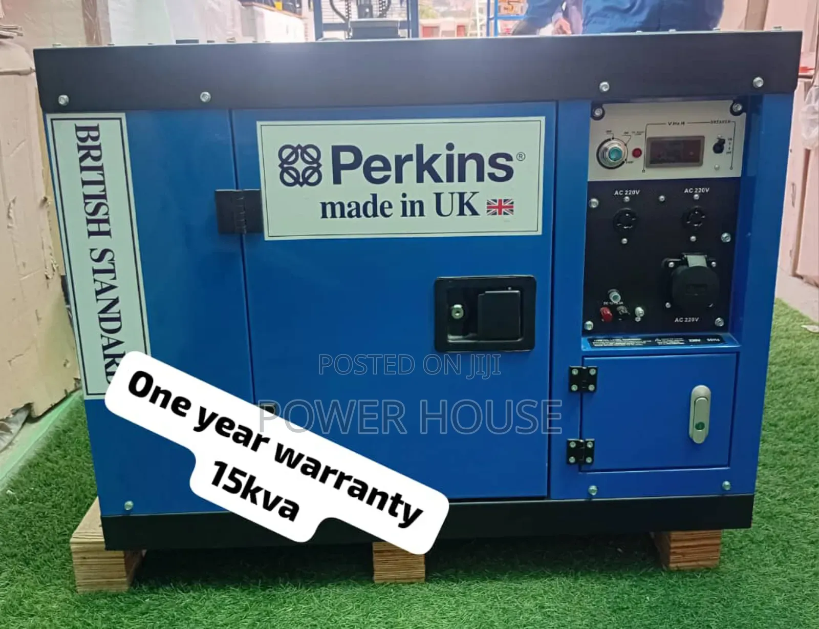Easier Operation 10kva 13000watts Generator Perkins Diesel