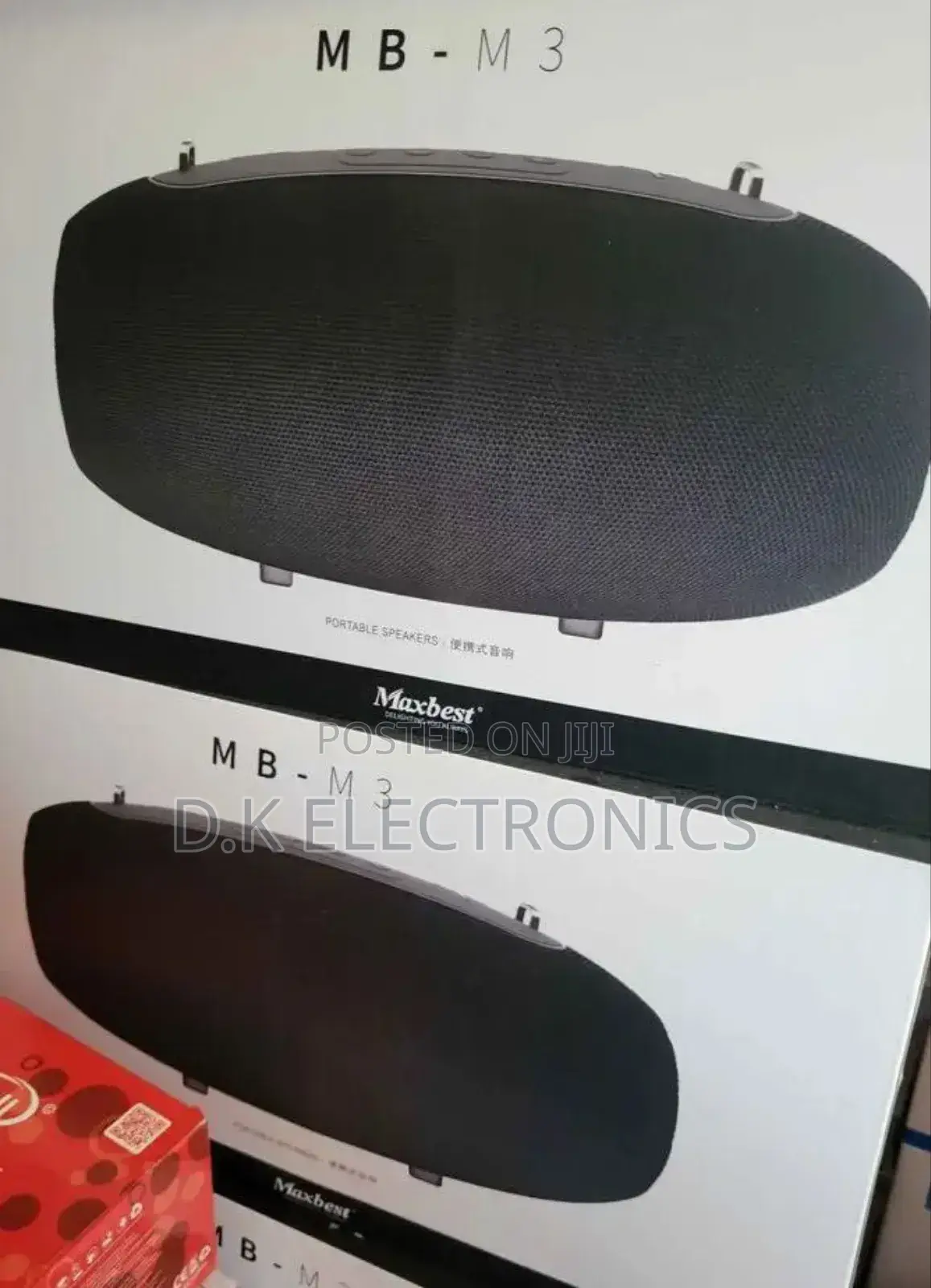 2026 Maxbest Mb-M3 Deep Bass Portable Rechargable Speaker