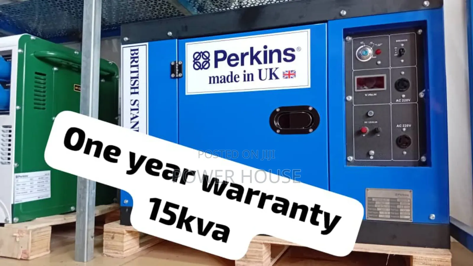 Evolved 15kva 13000watts Diesel Perkins Uk Generator 15kva