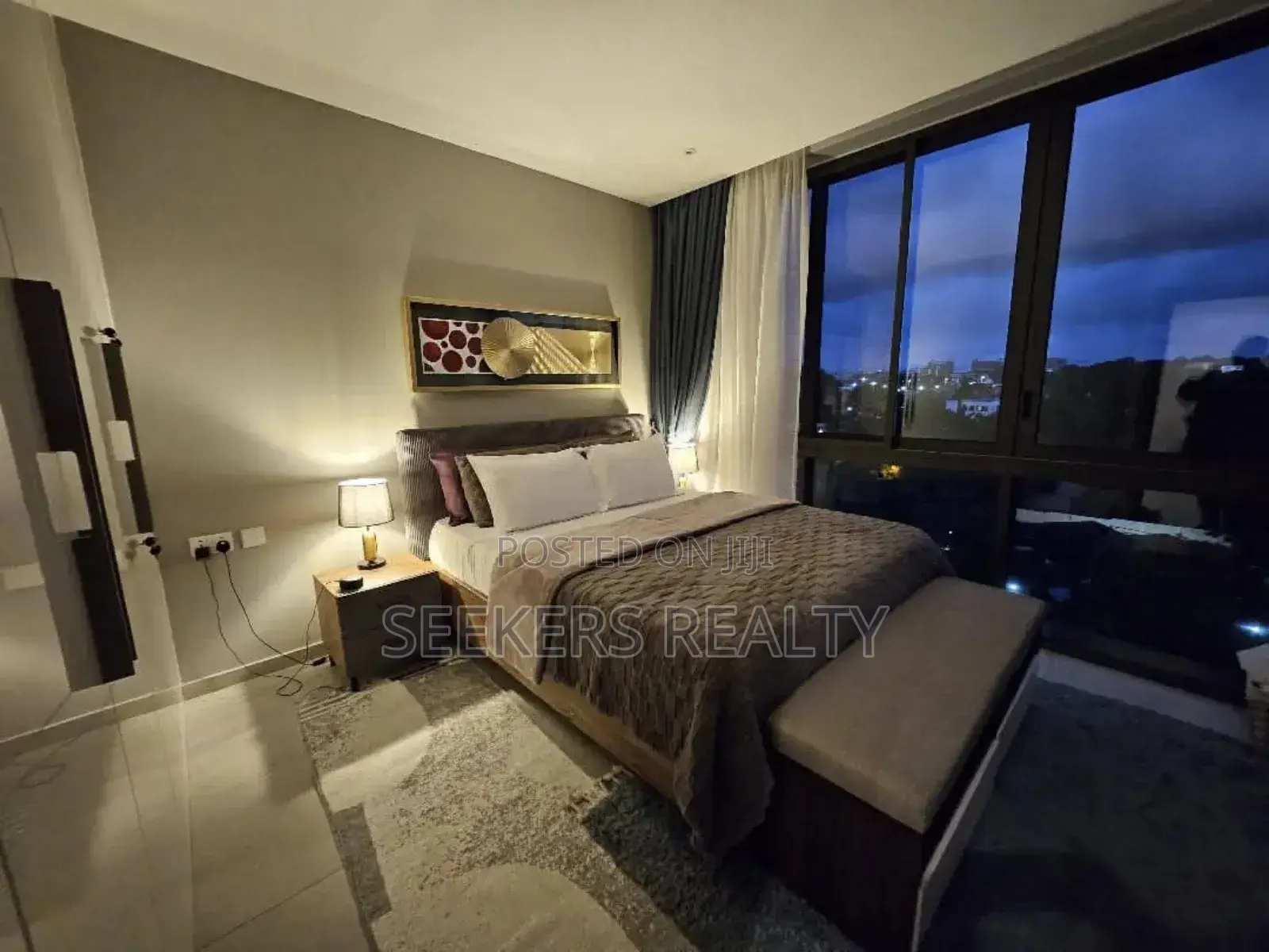 Furnished 1bdrm Apartment in Seekers Realty, Roman Ridge for rent