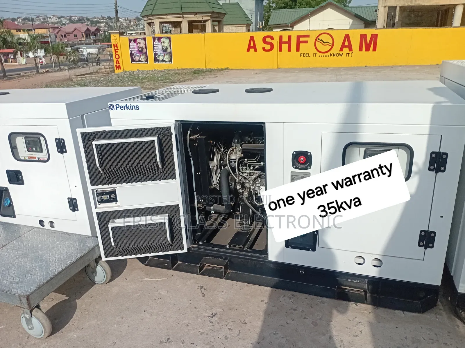 Commercial Grade 35kva Diesel Genset