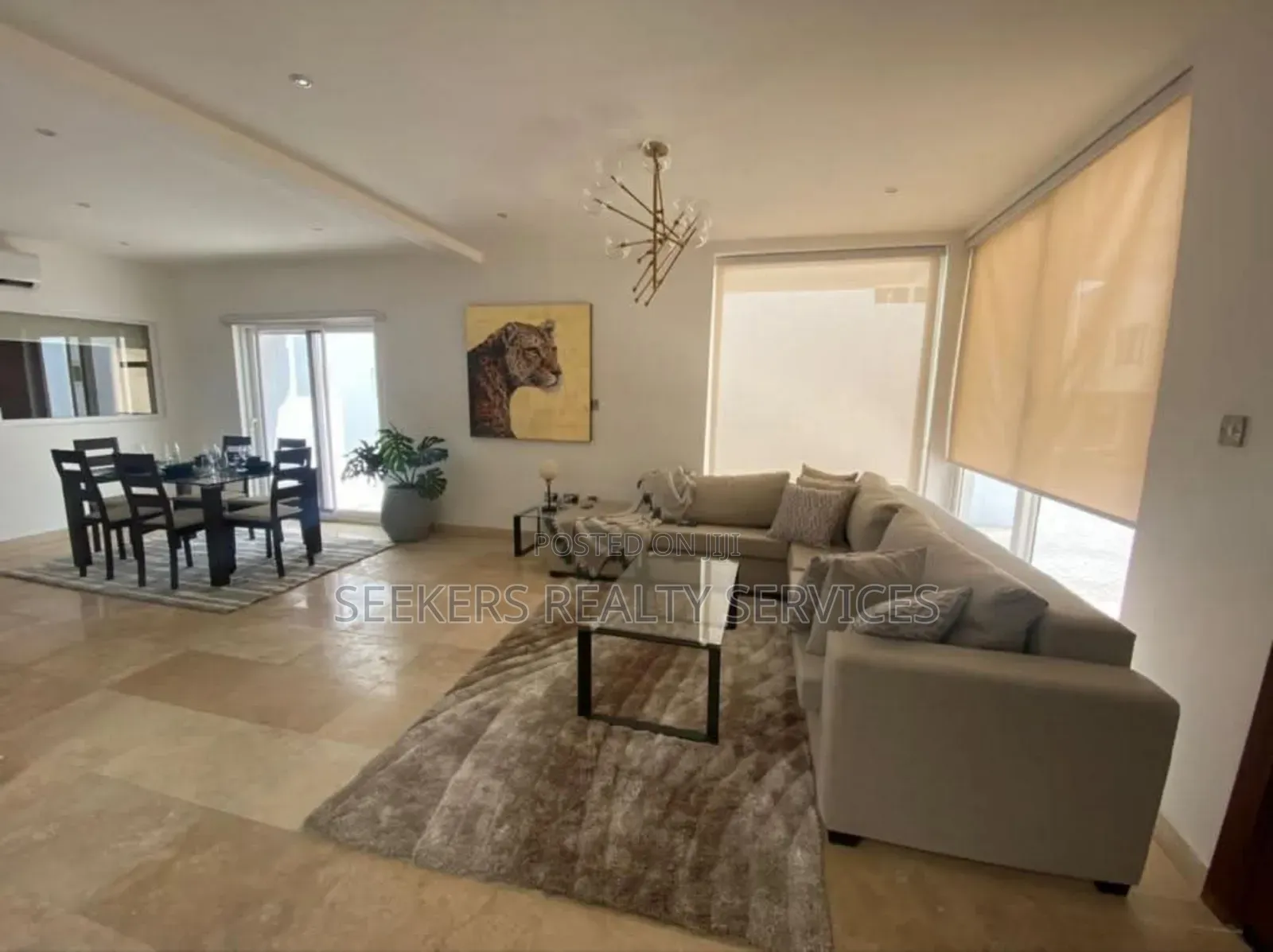 Furnished 4bdrm Townhouse / Terrace in Seekers Realty, Cantonments