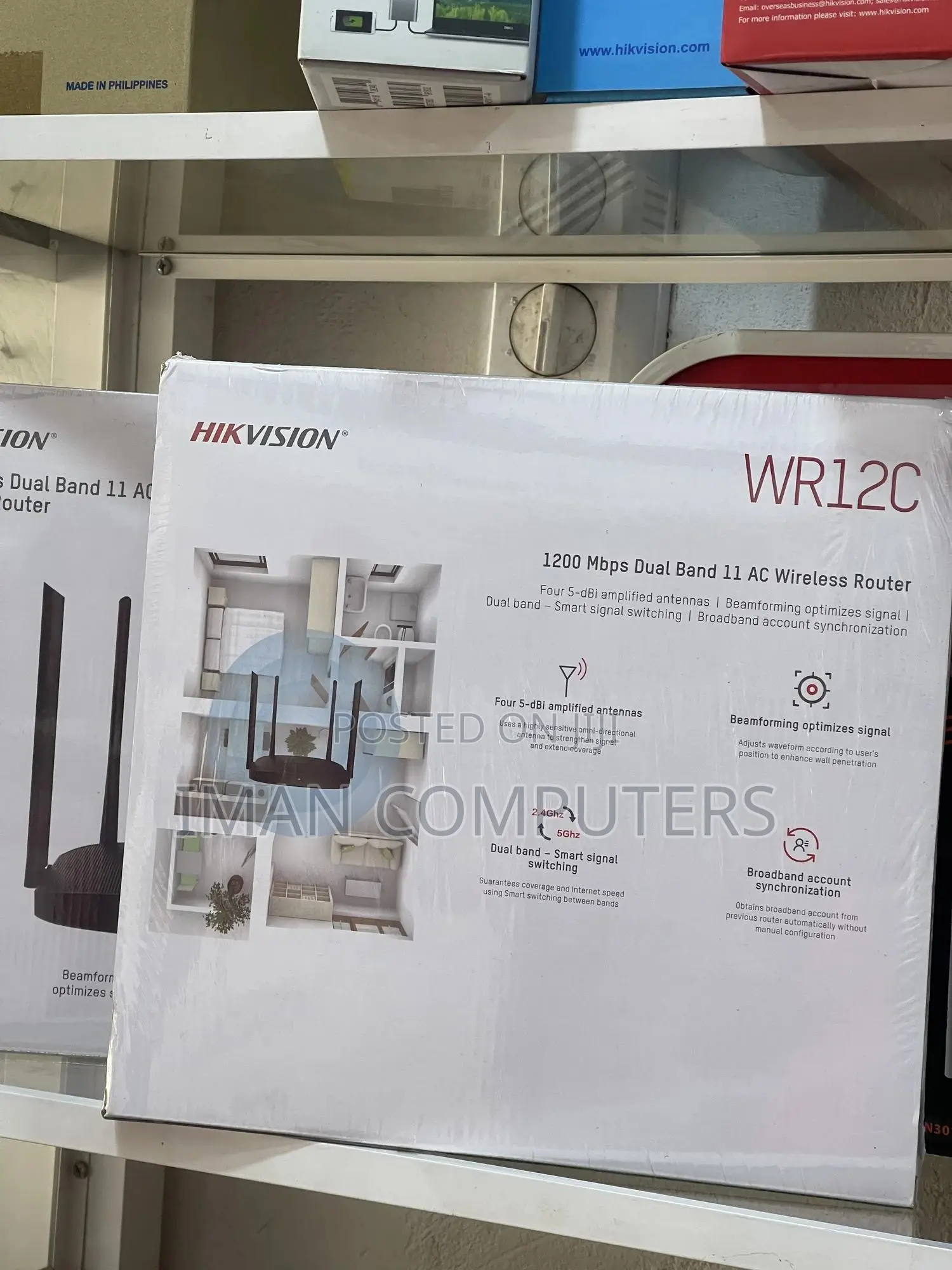 Hikvision 1200mbps Band 11ac Wireless Router