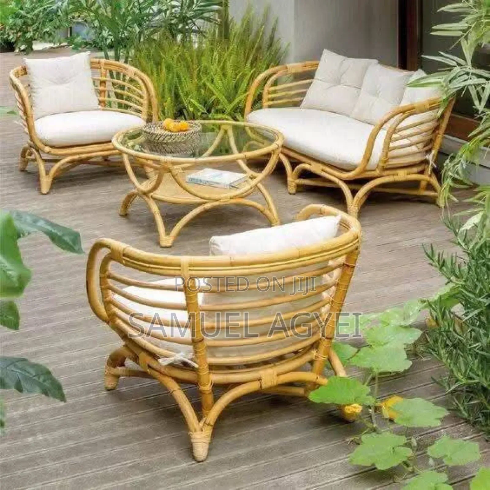 Samuel Agyei Cane Furniture's Set