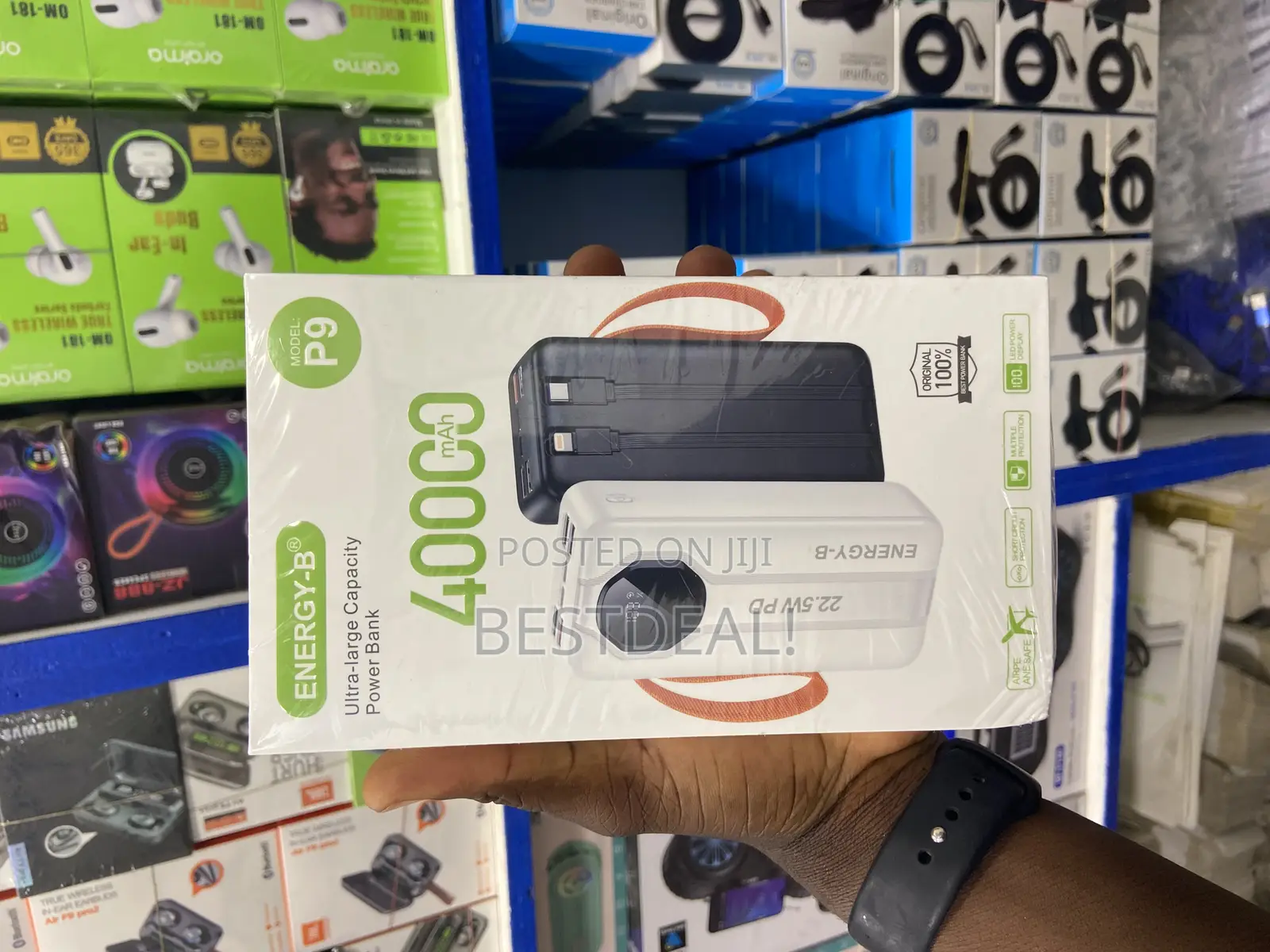 Energy-B 40,000mah – Power That Lasts! 