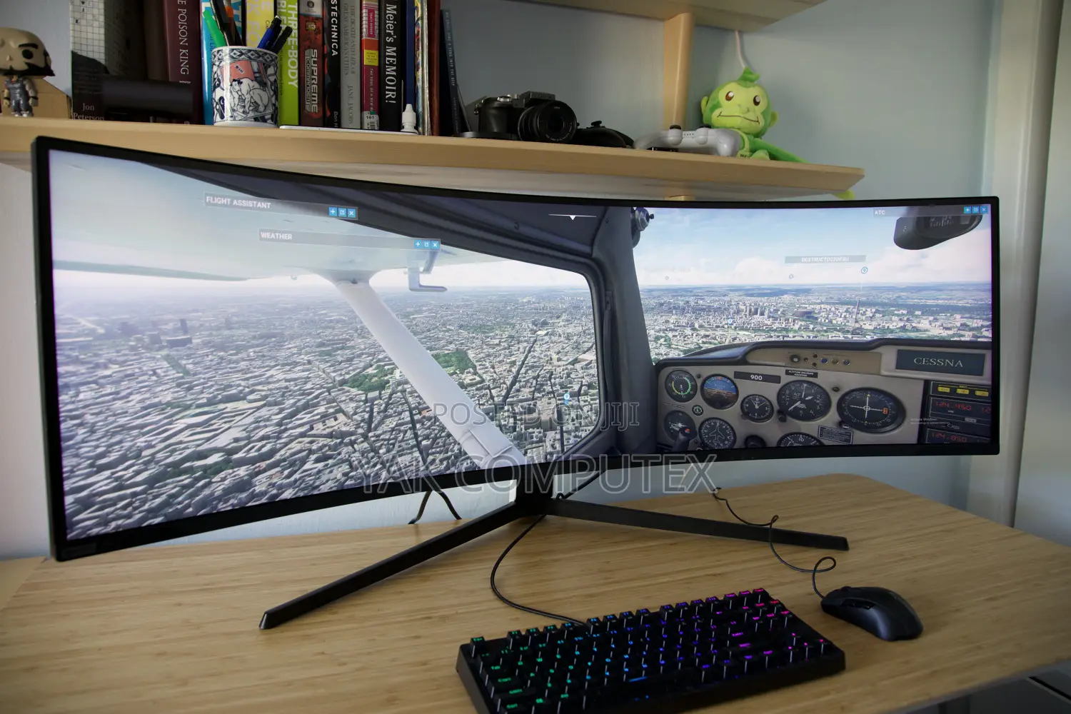 Samsung Odyssey G9 -Qled Gaming Monitor, 49" Inch Ultrawide