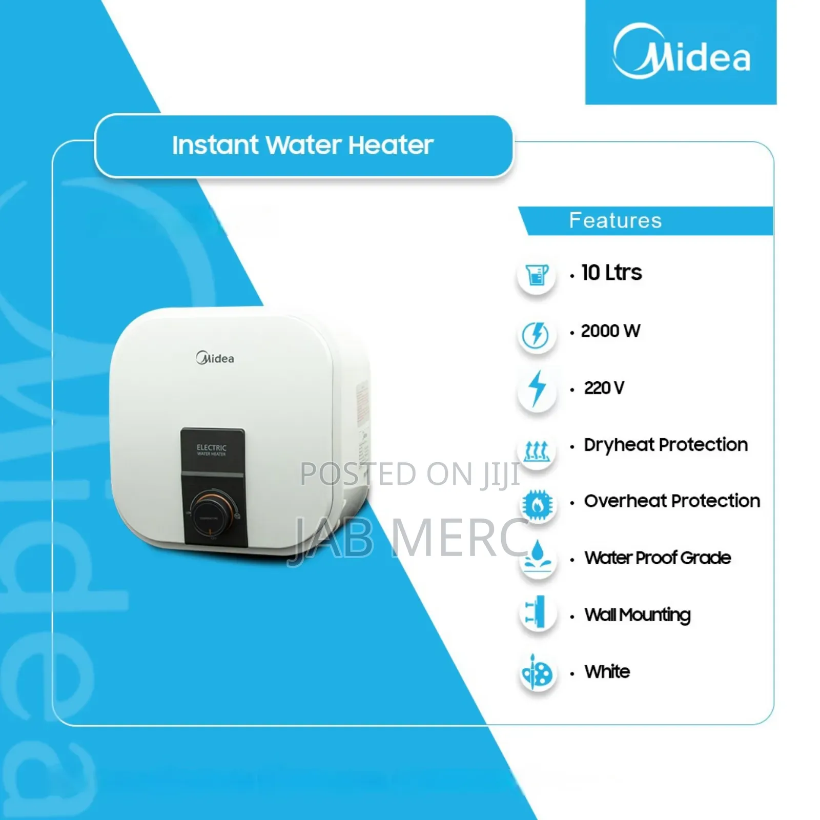 10 Liters Instant Water Heater Original Stores Hot Water Always 10l