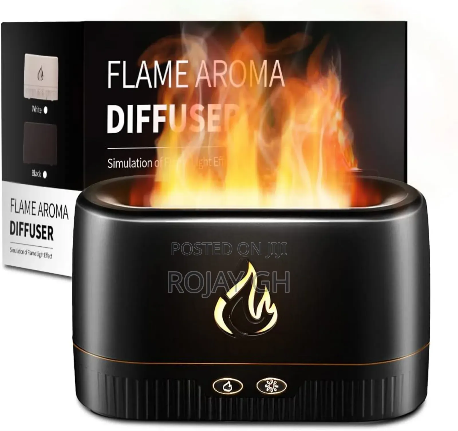 Flame Aroma Diffuser With Free Essential Oil