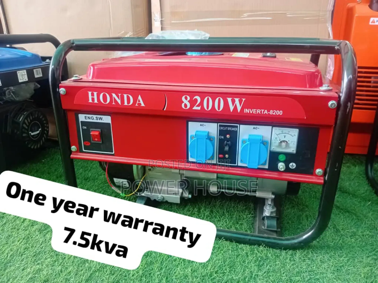 Executive 7.5kva Honda Petrol Generator 8200watts Honda